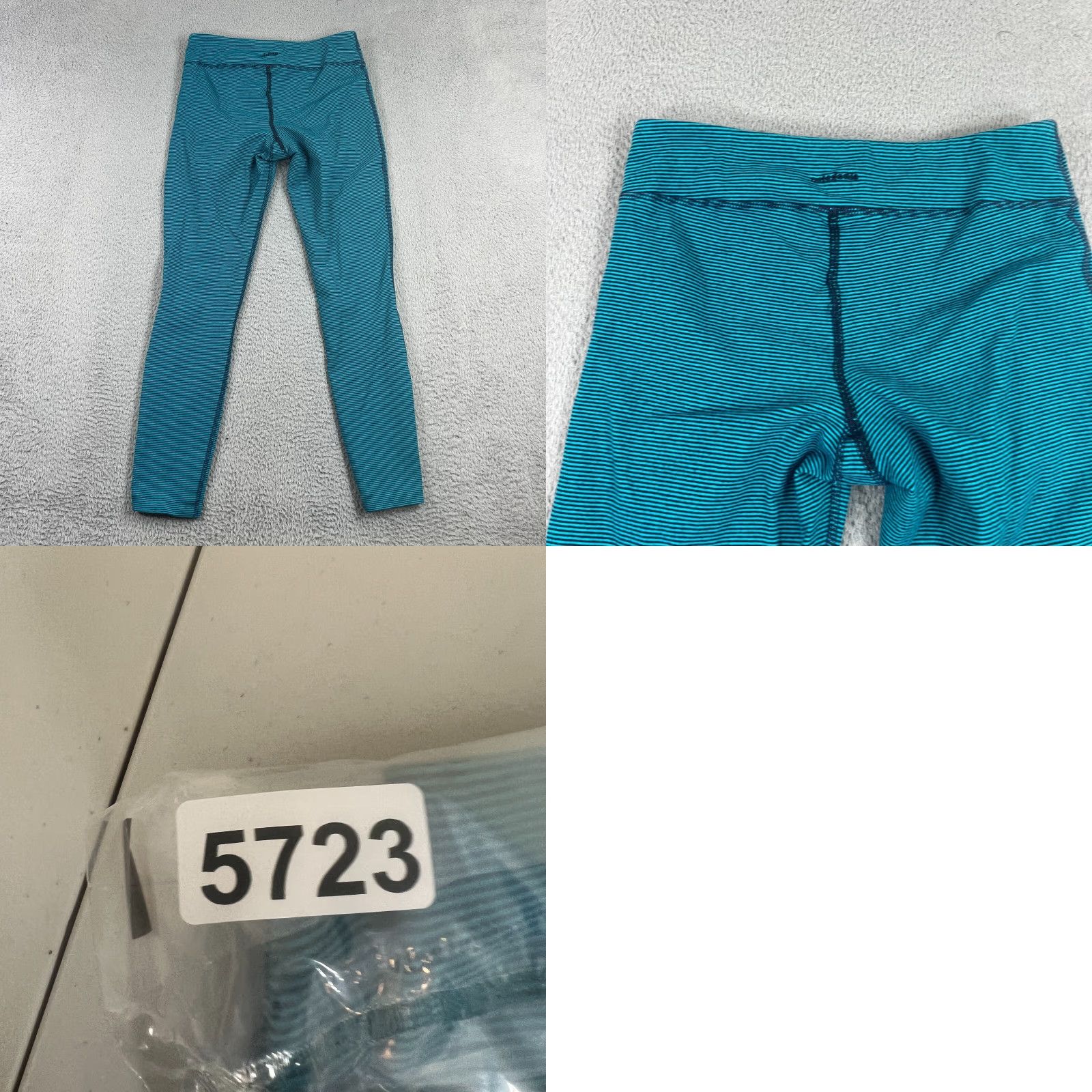 Patagonia Patagonia Leggings Womens Small Blue Striped Stretch Gorpcor Size 28" / US 6 / IT 42 - 8 Thumbnail