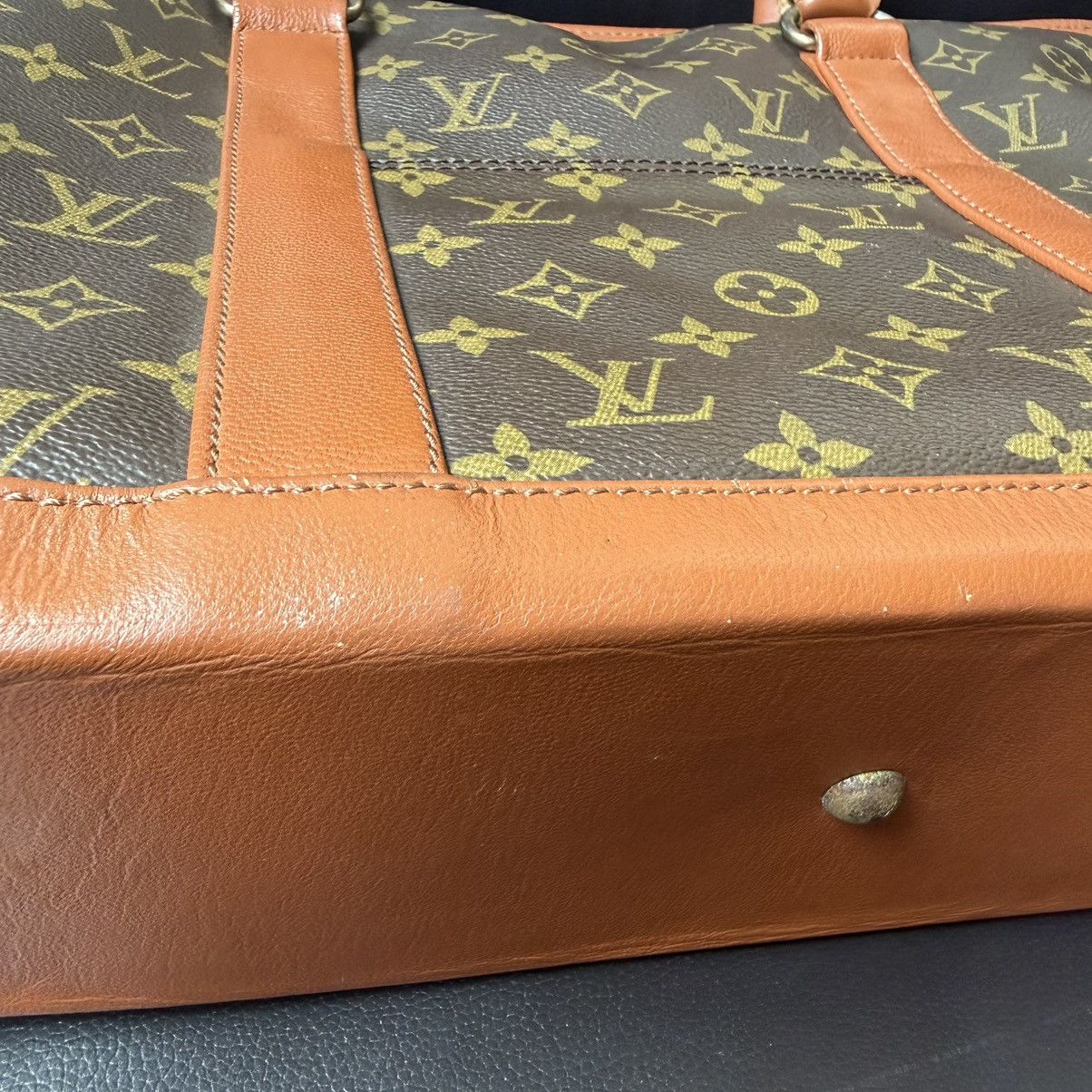 Louis Vuitton Louis Vuitton - Archive Monogram Sac Weekend PM Tote Bag Size ONE SIZE - 15 Thumbnail