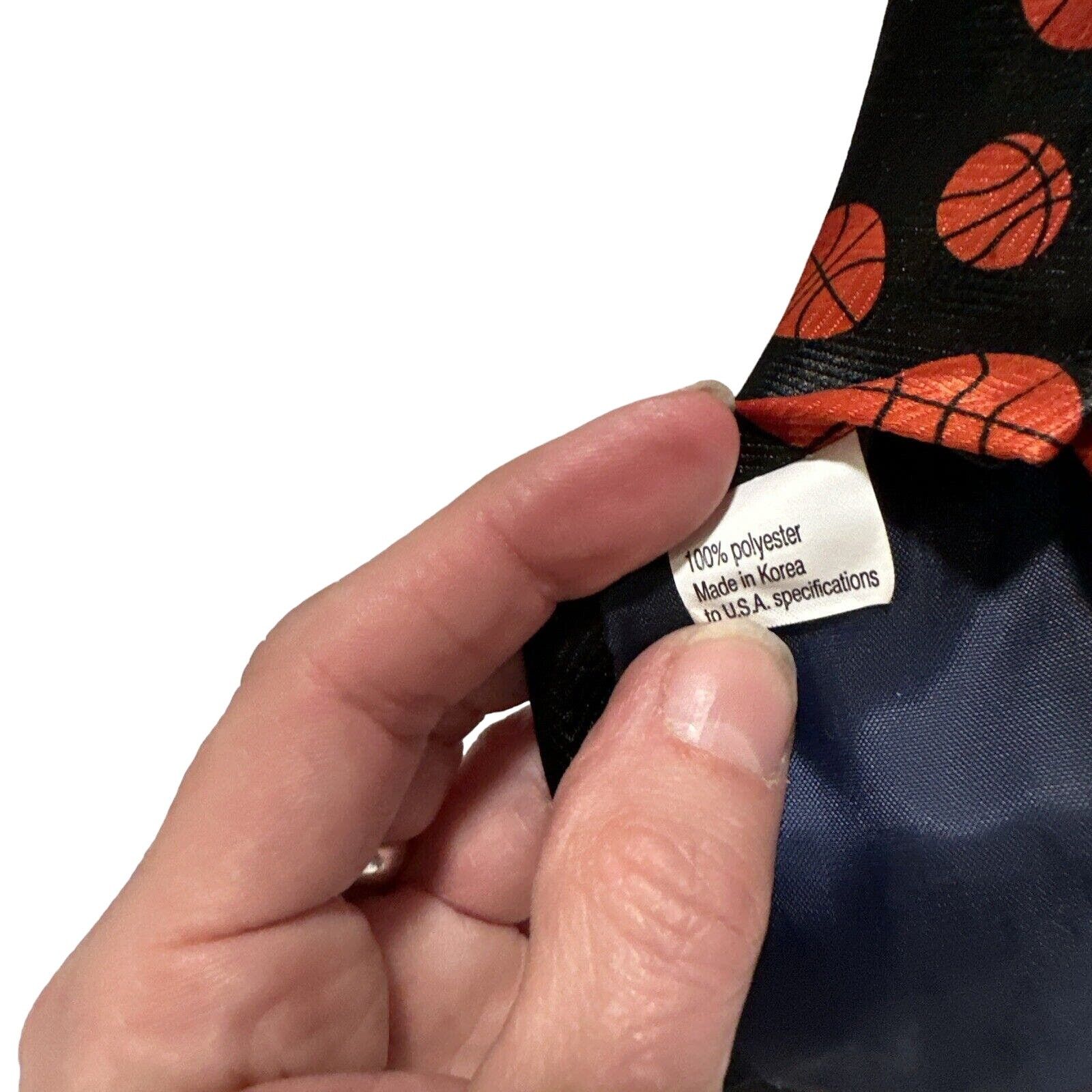 Beverly Hills Polo Club Beverly Hills Polo Club Basketball II Sports Men's Neck Tie Size ONE SIZE - 4 Thumbnail