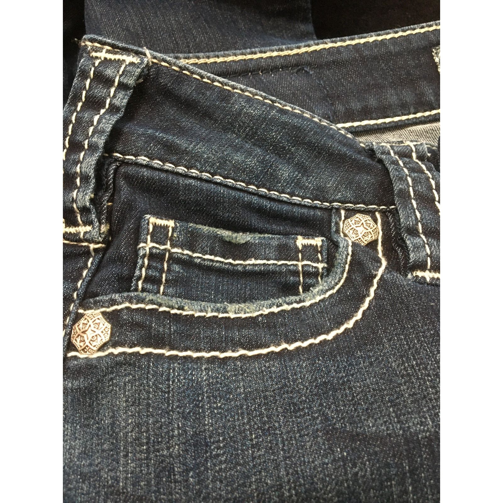 Other Silver jeans Company 25/33 Tuesday Boot Cut Jean Embroidered Size 25" / US 0 / IT 36 - 4 Thumbnail