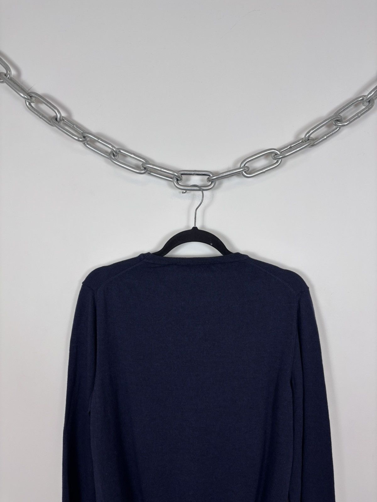 Vivienne Westwood Vivienne Westwood Men’s Navy Blue Wool Sweater Jumper Size US L / EU 52-54 / 3 - 18 Thumbnail
