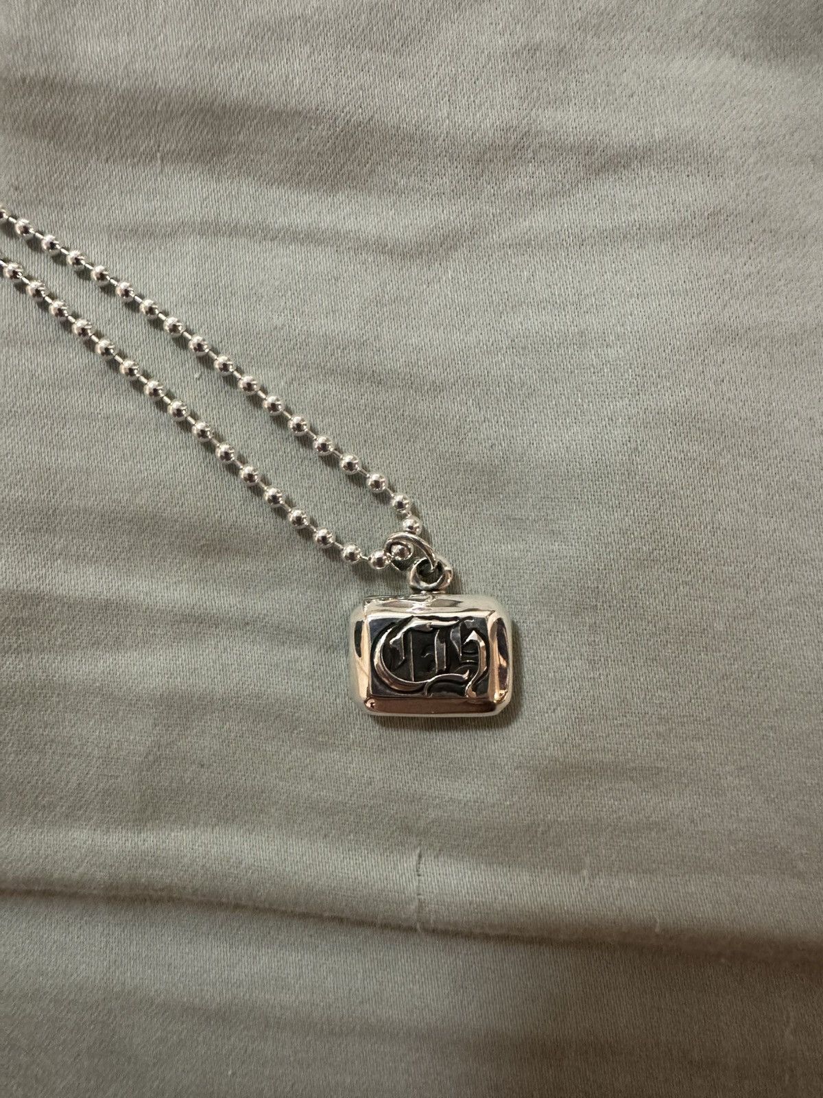 Chrome Hearts Chrome Hearts Emerald Cut Pendant Size ONE SIZE - 2 Thumbnail
