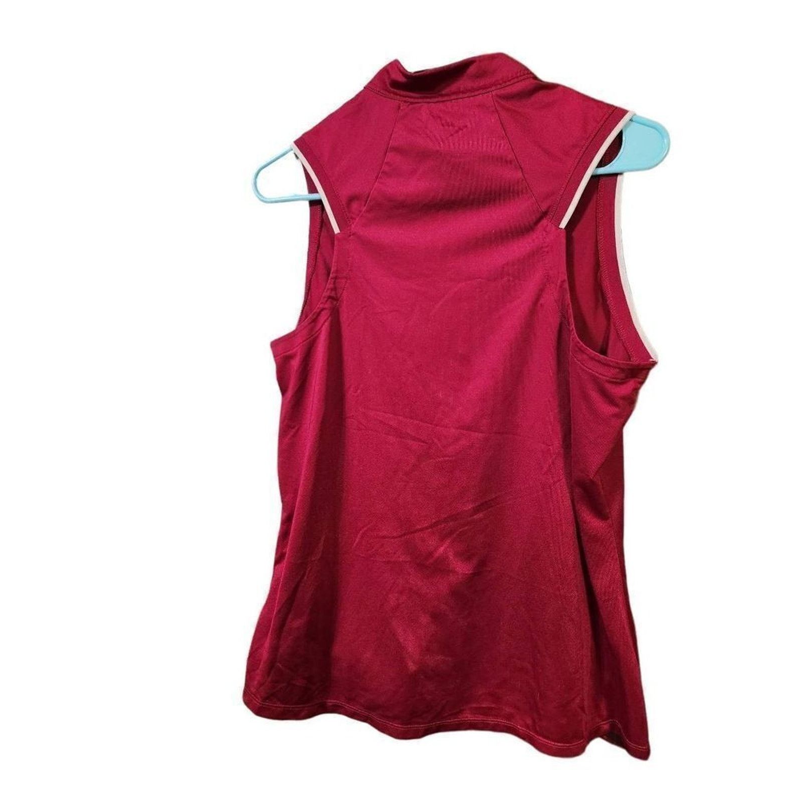 Adidas Womens Large red adidas tank Size L / US 10 / IT 46 - 7 Thumbnail