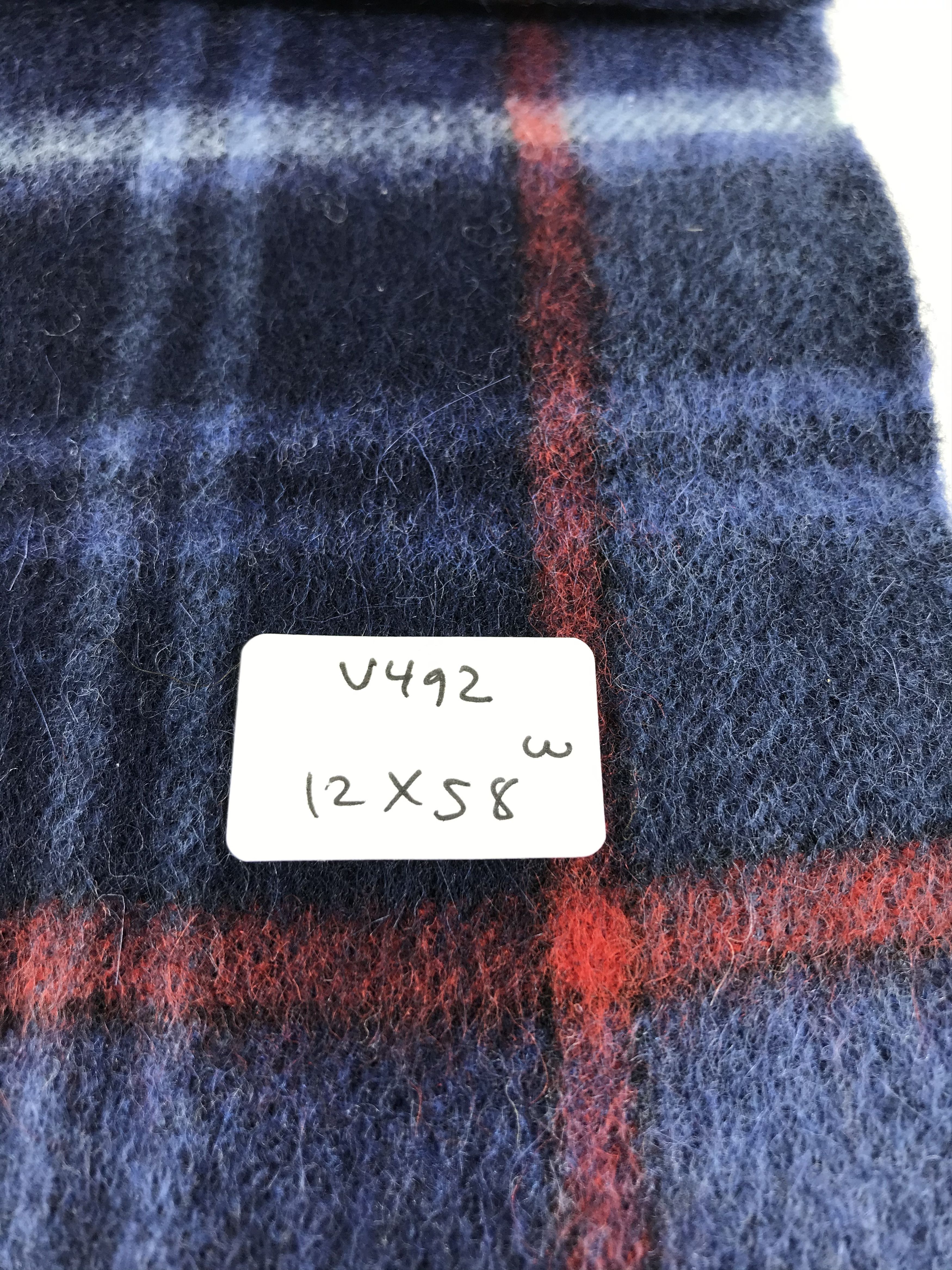 Takeo Kikuchi Takeo Kikuchi Tartan Wool Scarf Muffler Neck Warmer V492 Size ONE SIZE - 5 Thumbnail