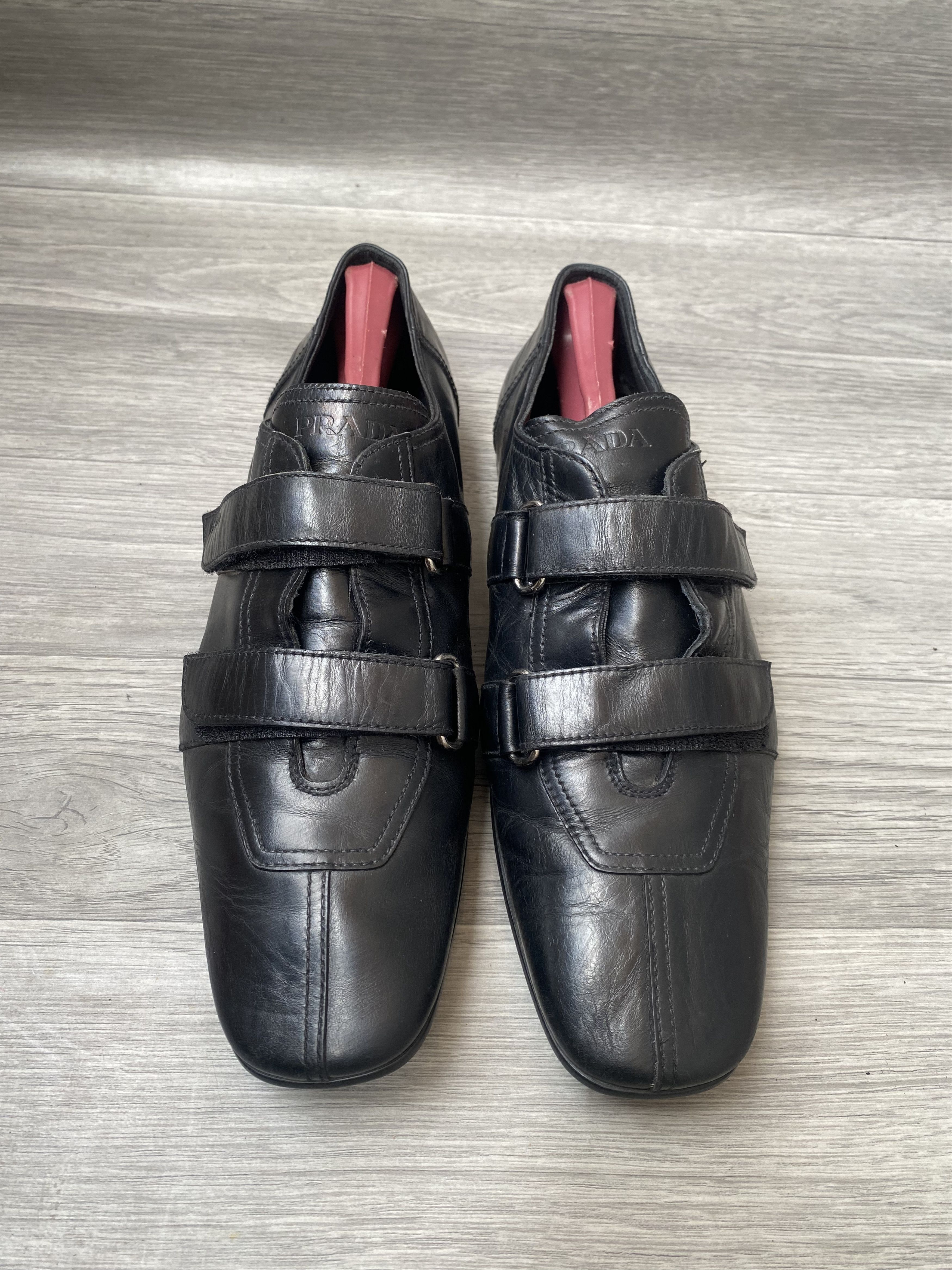 Prada Prada sport strappy leather sneakers sz uk7 Size US 8 / EU 41 - 3 Thumbnail