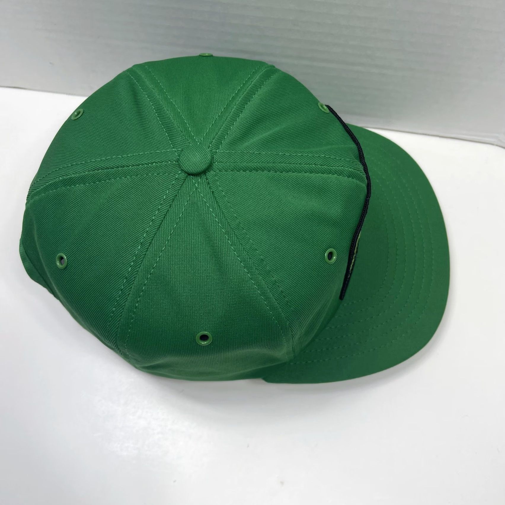 Vintage VINTAGE Gates Green Stripe Hat Cap Snap Back Green Patch Advertising Mens 80s Size ONE SIZE - 6 Thumbnail