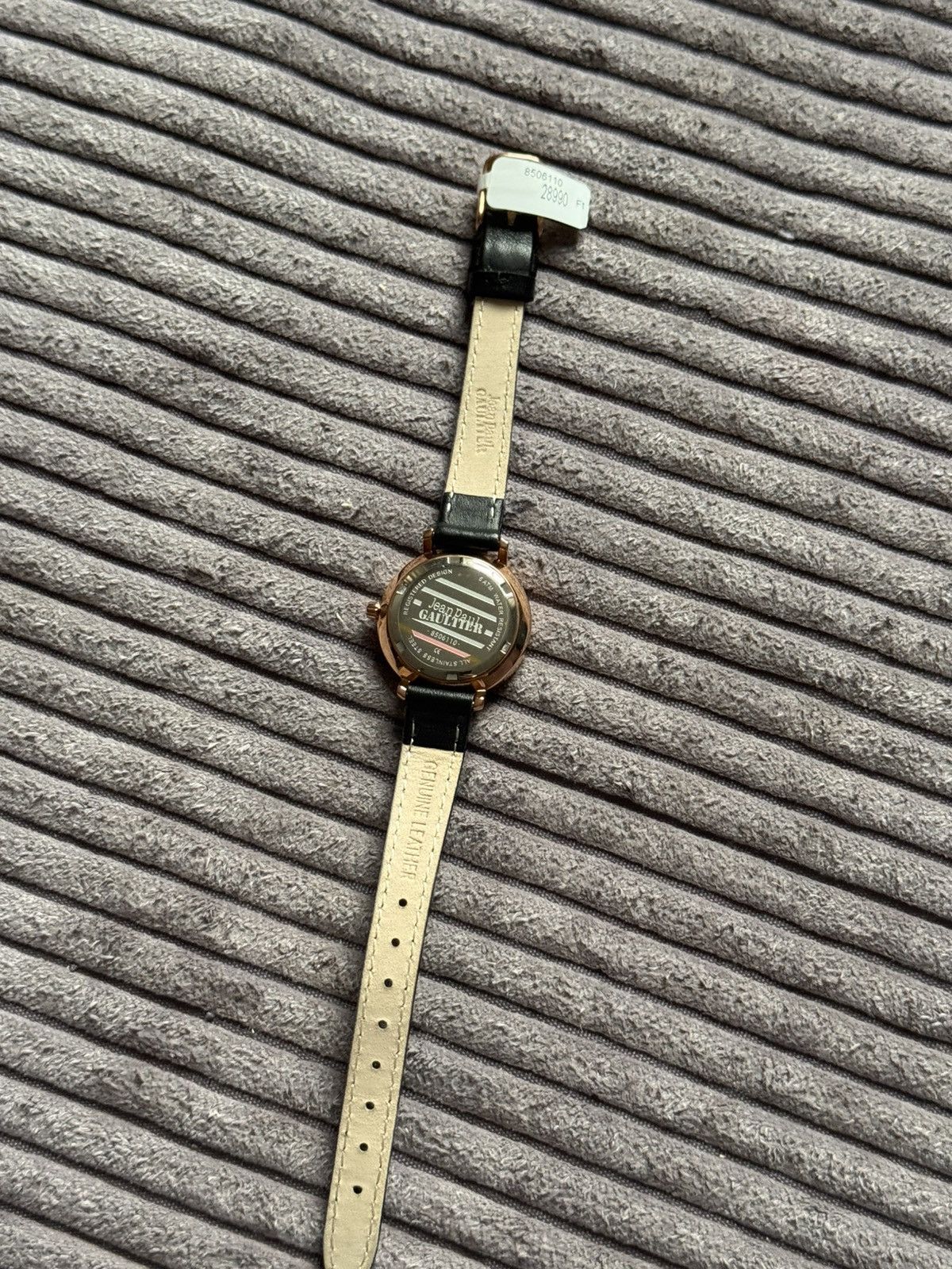 Jean Paul Gaultier Jean Paul Gaultier Archive Black Womens Watch Grail Size ONE SIZE - 4 Thumbnail