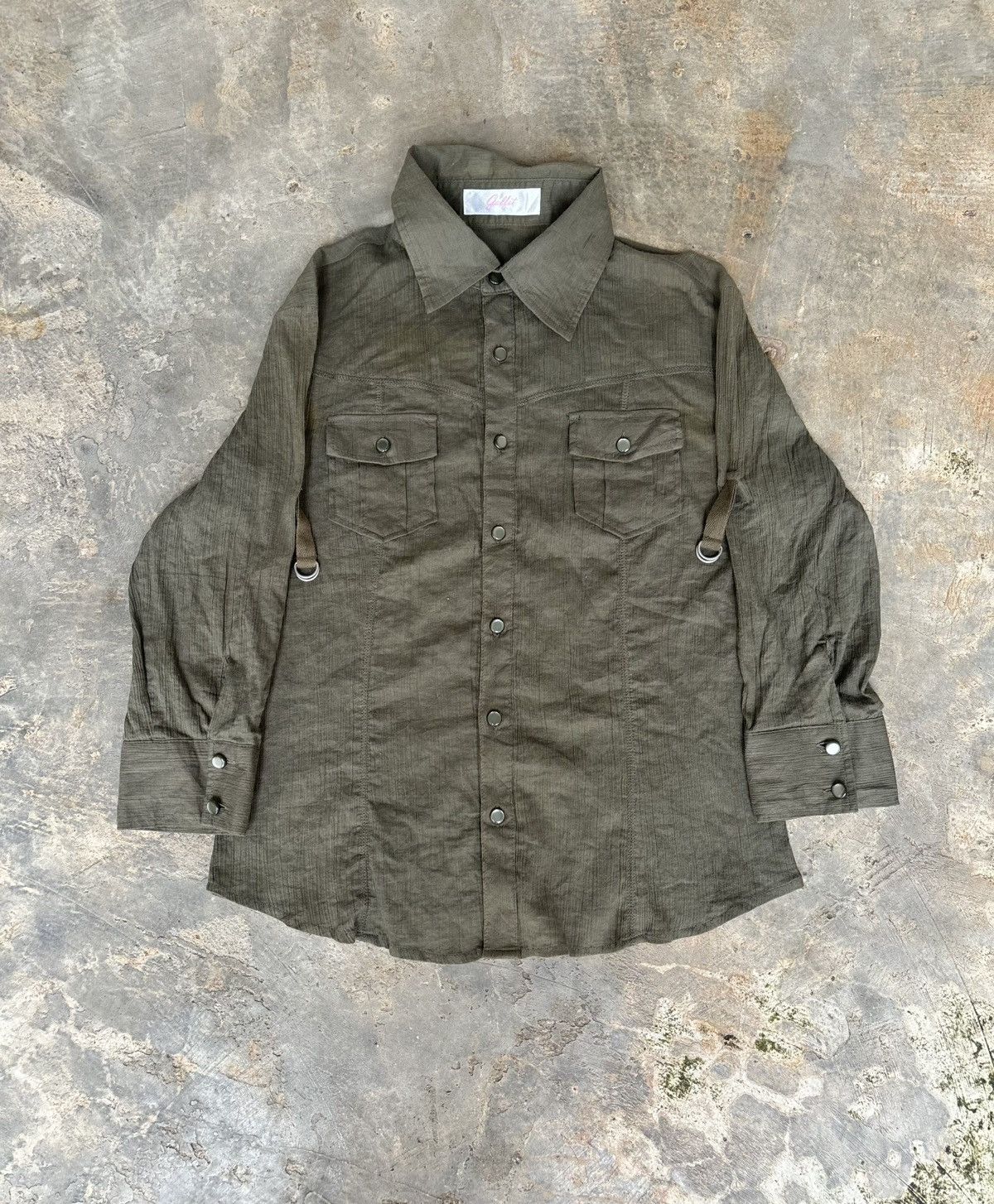 Hysteric Glamour × If Six Was Nine × Japanese Brand Y2k Crystalmemory Ifsixwasnine Lgb Style shirt Size L / US 10 / IT 46 - 1 Thumbnail