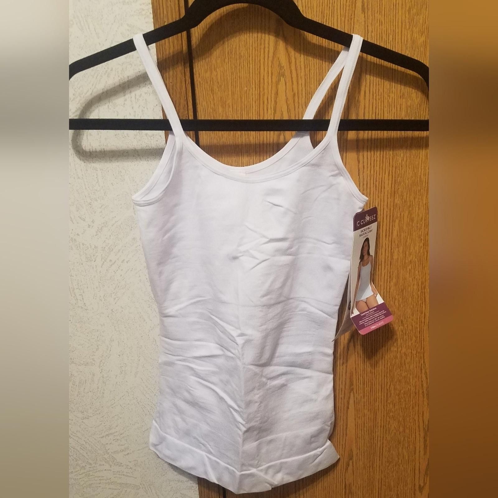 Other NWT Curveez White Shaping Cami Size Large Size L / US 10 / IT 46 - 1 Thumbnail