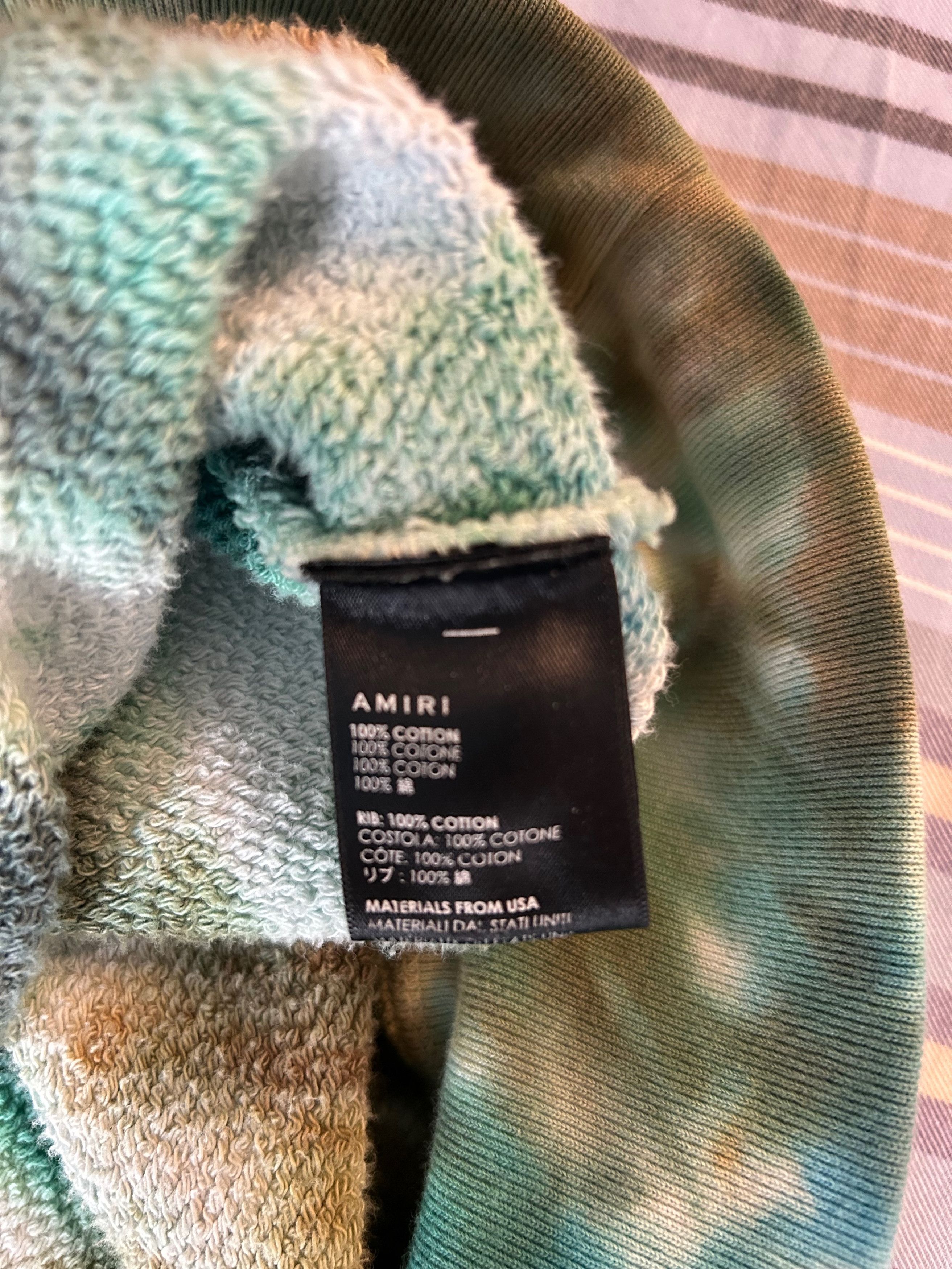 Amiri Oversized Tie-Dyed Hoodie Size US L / EU 52-54 / 3 - 7 Thumbnail