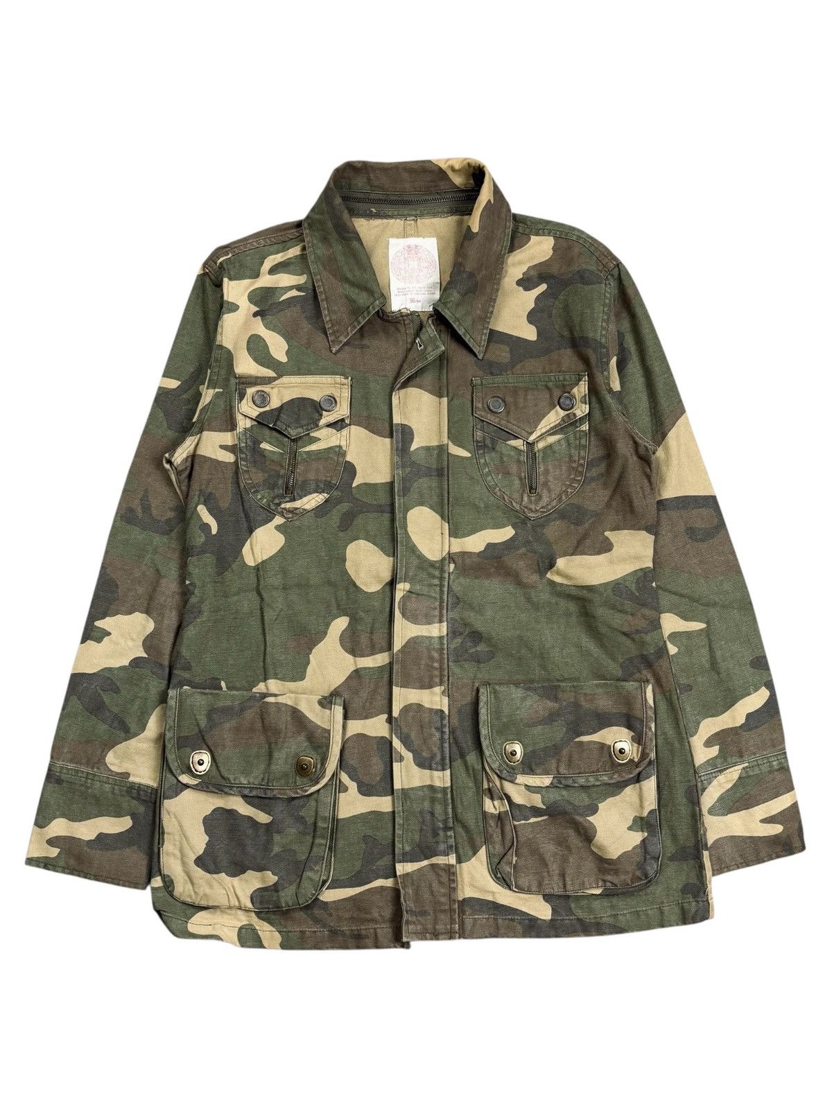 Ekam Archive Midas - Apocalypse Style Camo Shirt Jacket Size US M / EU 48-50 / 2 - 2 Thumbnail