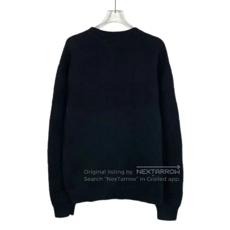 Louis Vuitton Louis Vuitton Black Cotton Knit Sweater for Men . Size US XS / EU 42 / 0 - 2 Thumbnail