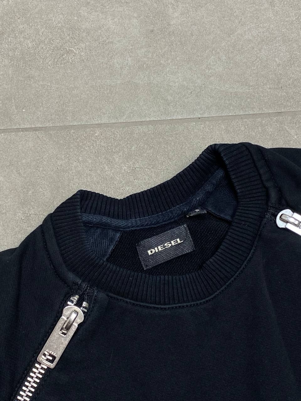 Diesel Vintage Diesel Y2K Sleeve Zipper Oversized Sweatshirt Size US S / EU 44-46 / 1 - 10 Thumbnail
