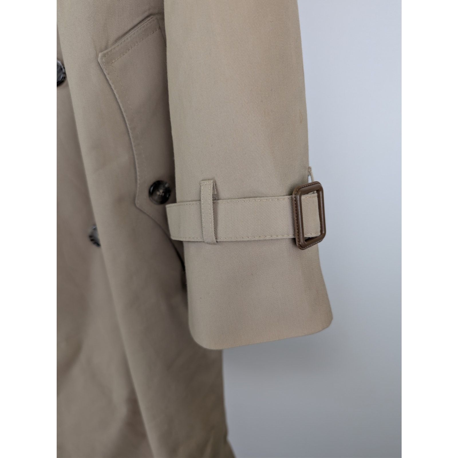 Dior o1rshd1 CC20 Long Trench Coat in Beige Size US L / EU 52-54 / 3 - 6 Thumbnail
