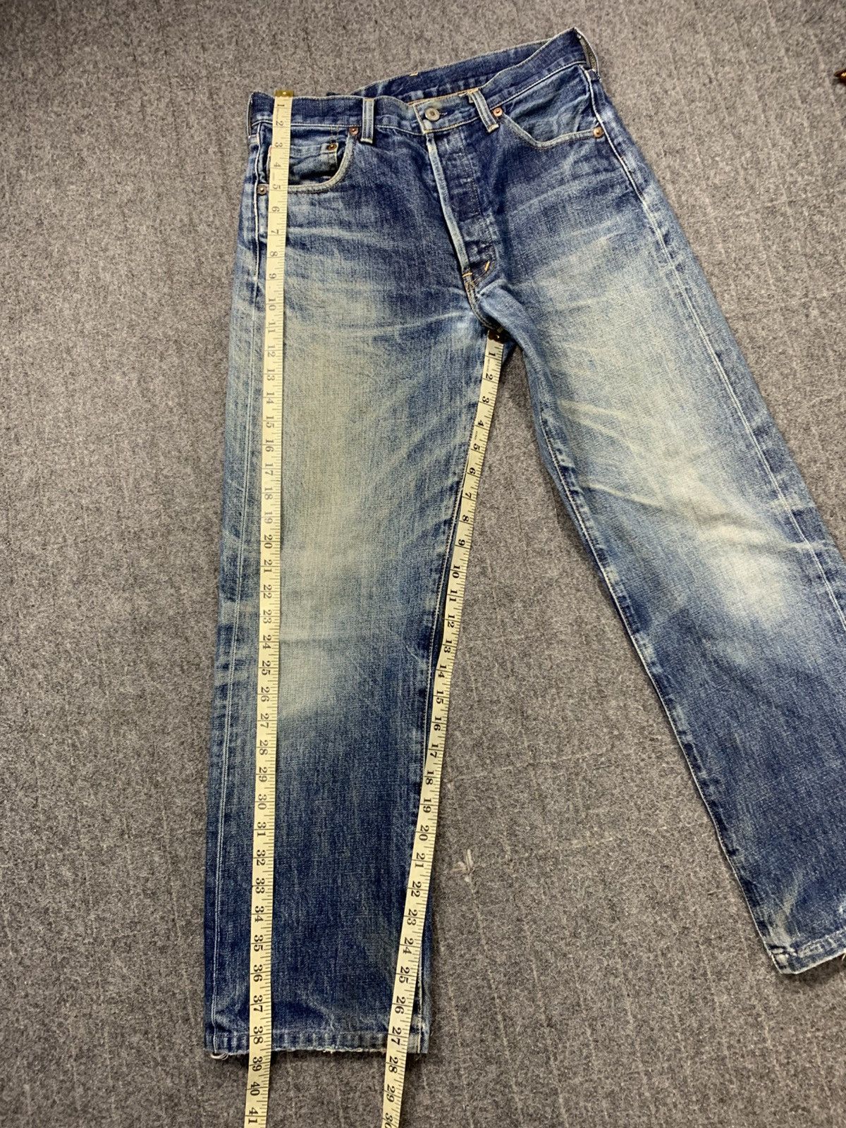 Levi's Levi’s Strauss Big E Selvedge Beauty Faded Fits 28 29 Size US 29 - 12 Thumbnail