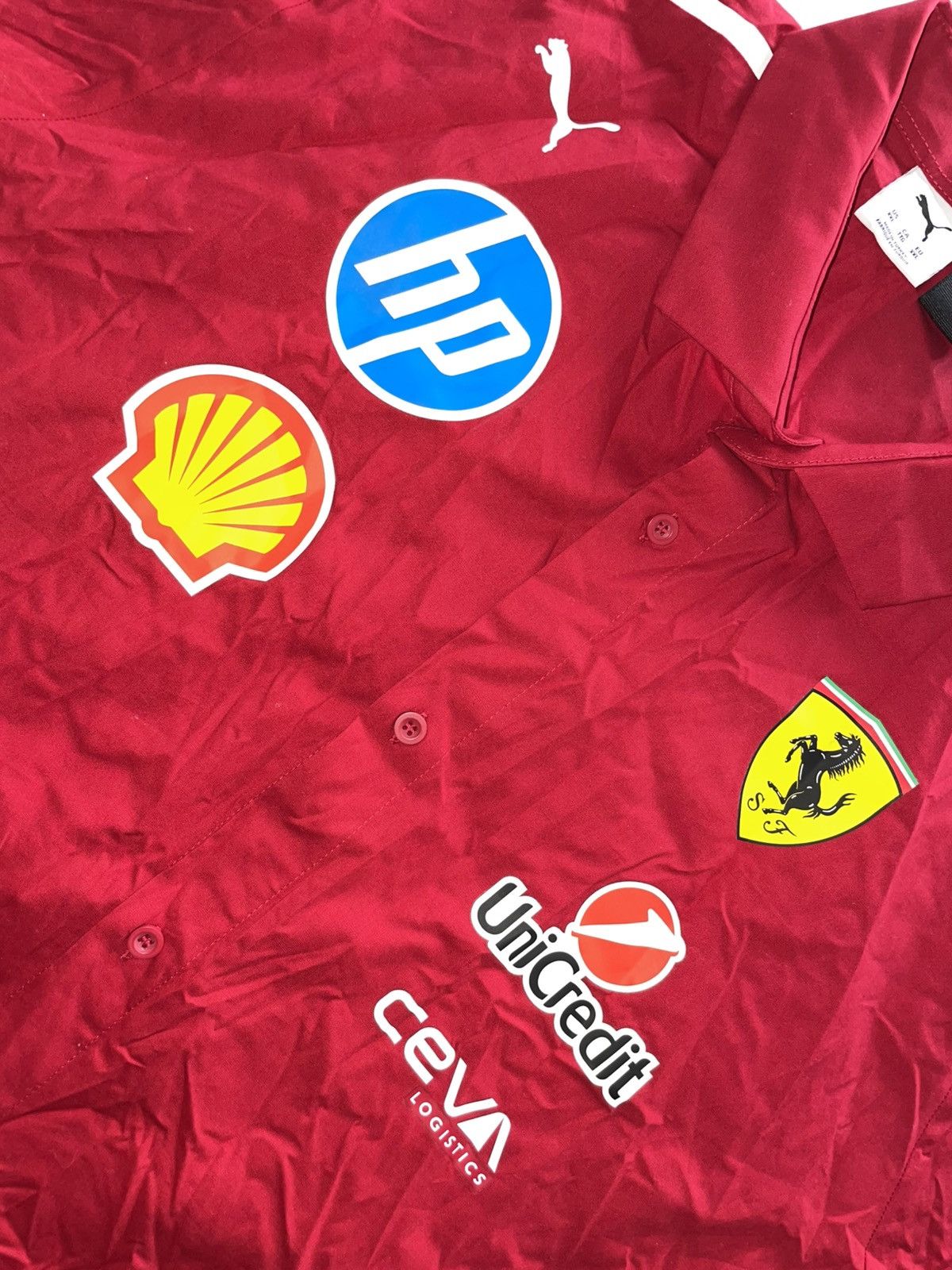 Ferrari × Puma Scuderia Ferrari HP 2025 Team Shirt Men Size US XXL / EU 58 / 5 - 5 Thumbnail