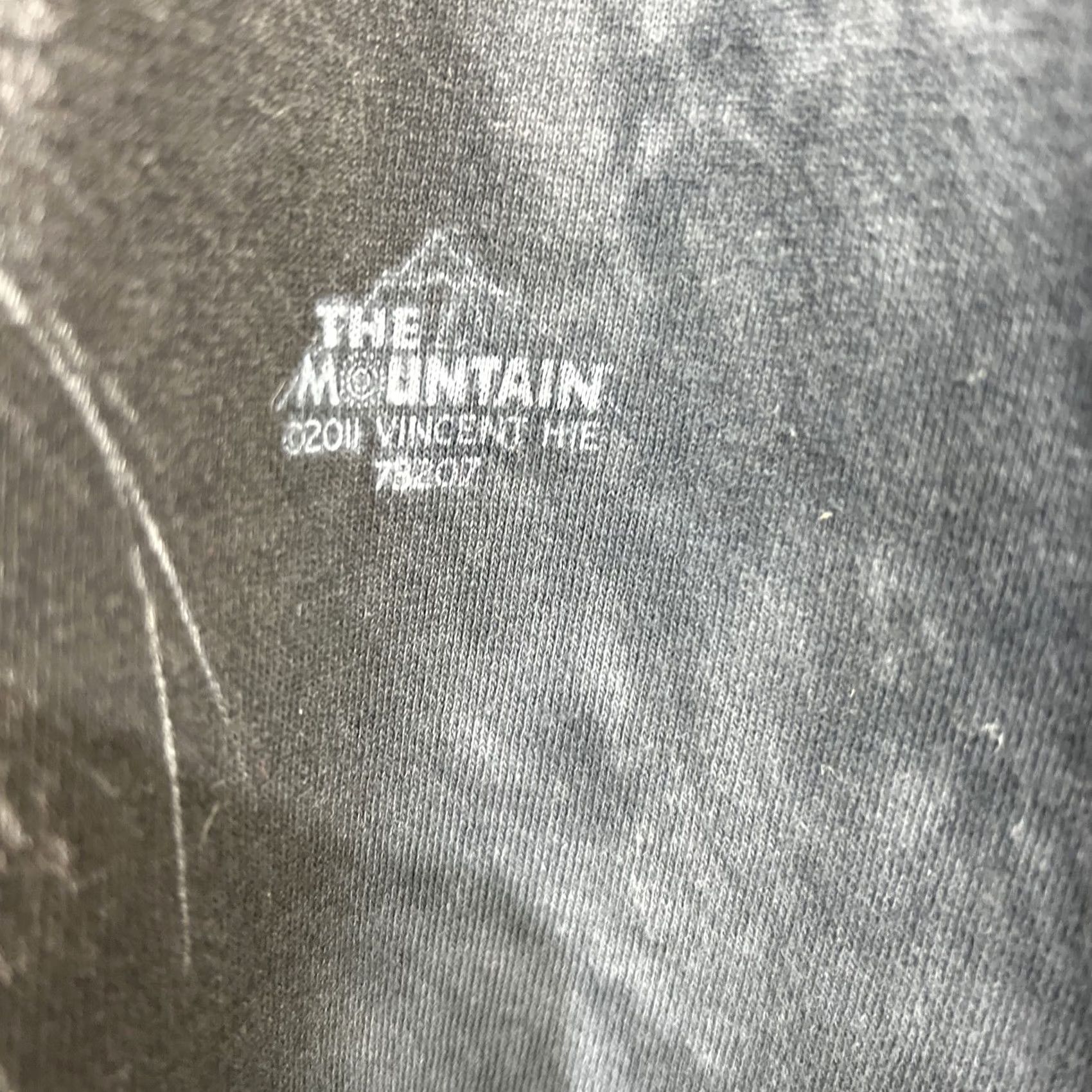 The Mountain The Mountain Big Black Lab Face Labrador Retriever Tie Dye T-Shirt Mens XL Size US XL / EU 56 / 4 - 3 Thumbnail