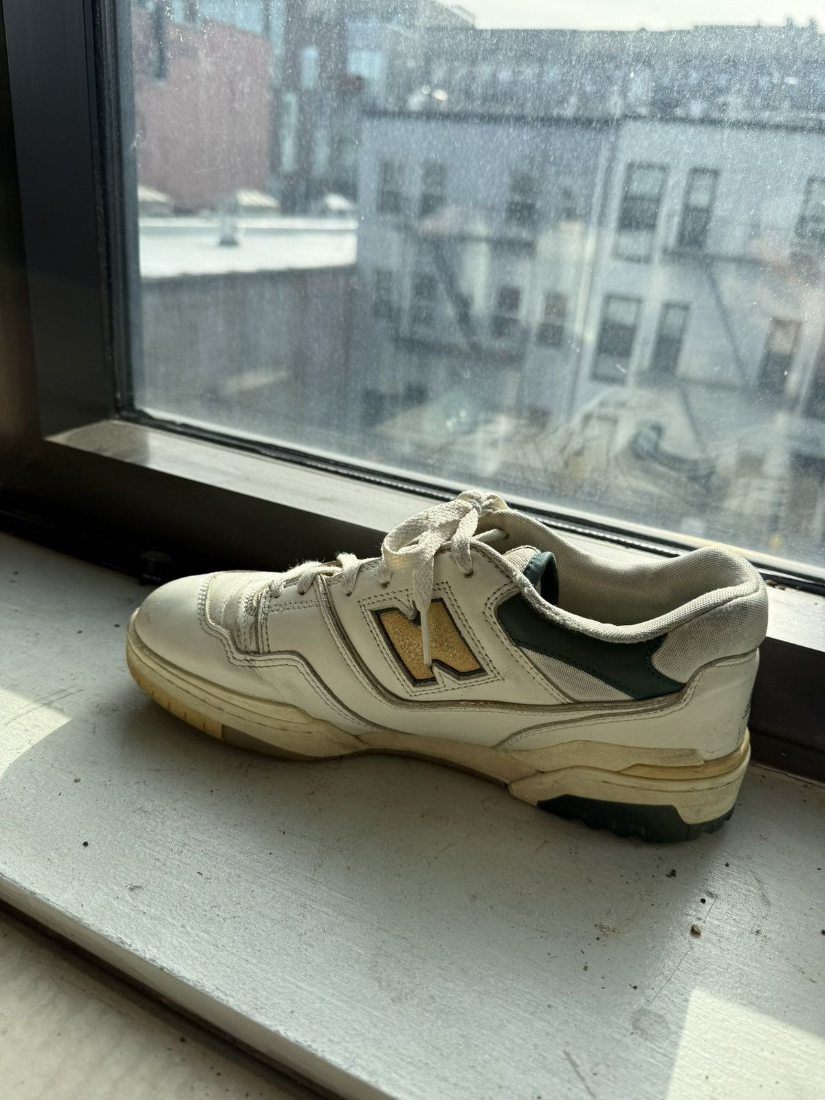 Aime Leon Dore × New Balance ALD / NB P550 Basketball Oxfords (Evergreen) Size US 9 / EU 42 - 4 Thumbnail