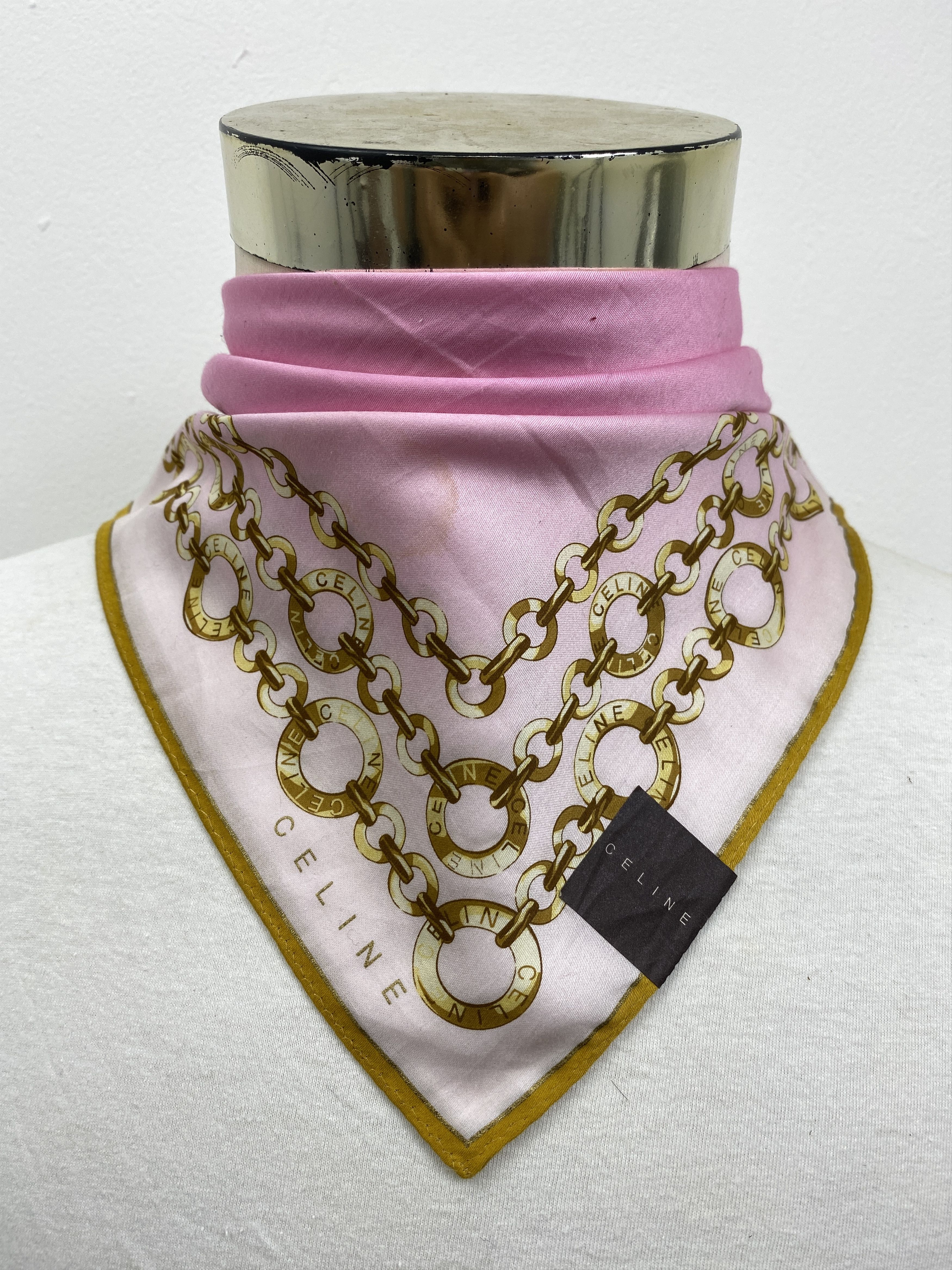 Celine Celine Handkerchief / Bandana / Neckerchief HKC0446 Size ONE SIZE - 2 Thumbnail