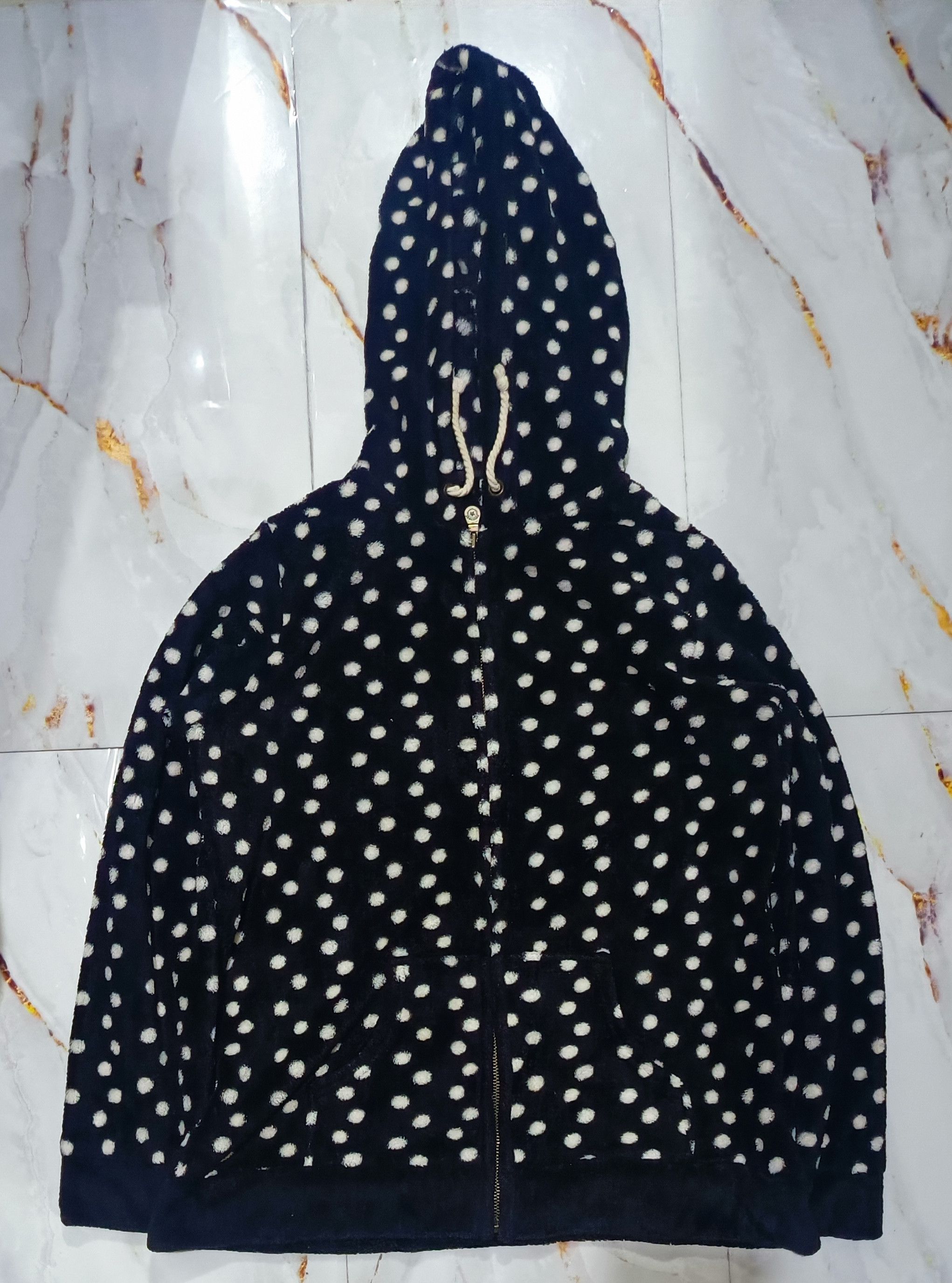 Hysteric Glamour Japanese Brand Pccn fleece polka dots Hoodie Size US M / EU 48-50 / 2 - 2 Thumbnail