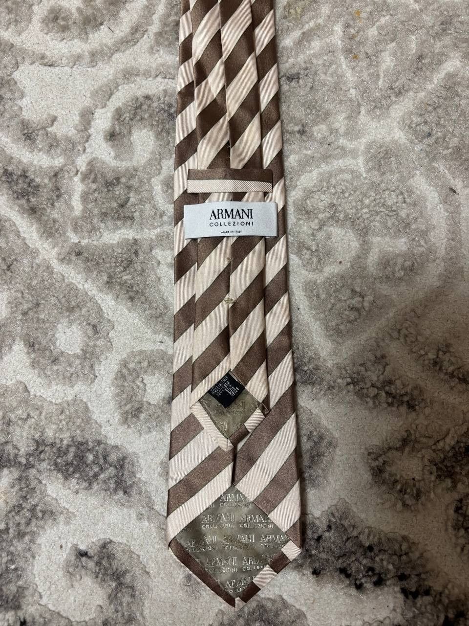 Armani Collezioni ARMANI COLLEZIONI lilac striped tie, made in Italy Size ONE SIZE - 11 Thumbnail