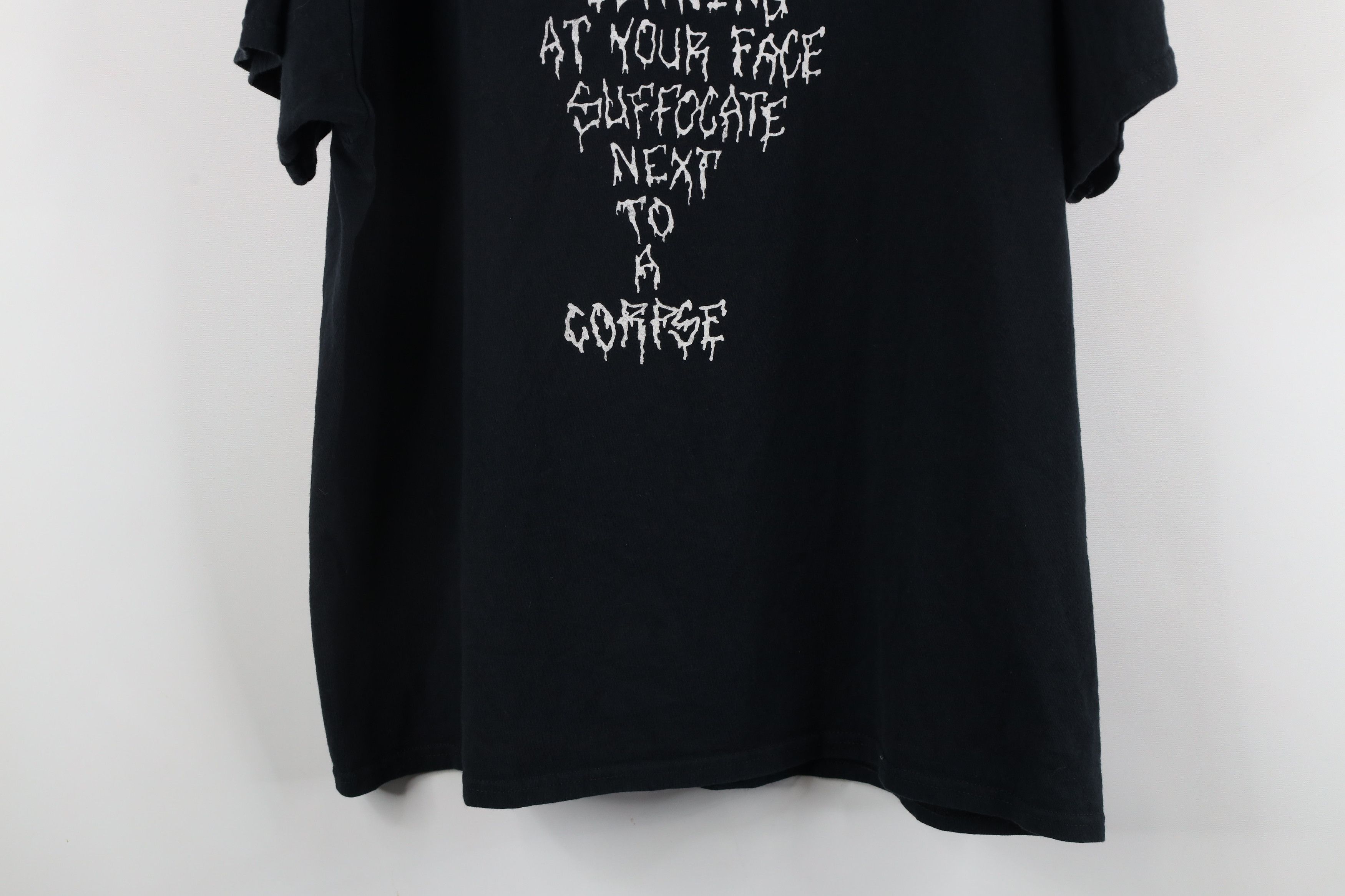 Vintage Streetwear Deep In Hell Dissected Metal Band T-Shirt Black Size US XL / EU 56 / 4 - 15 Thumbnail
