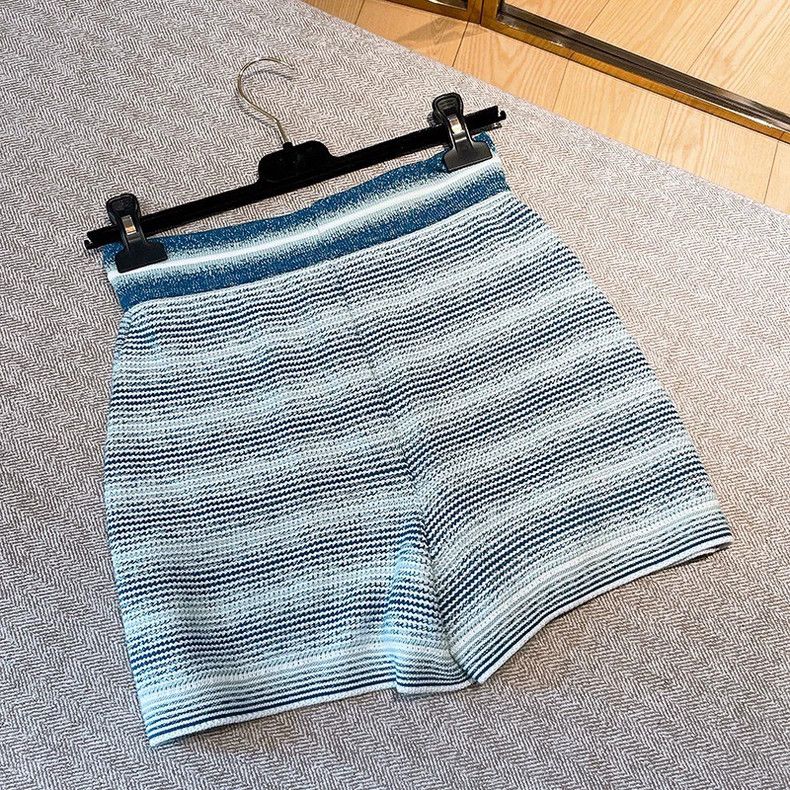 Loro Piana LORO PIANA Color-changing striped knit shorts Size 25" / US 0 / IT 36 - 2 Thumbnail