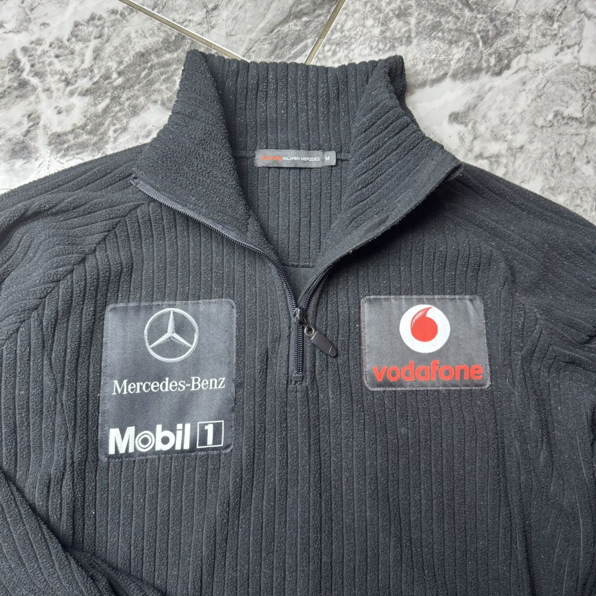 Mercedes-Benz Vintage VODAFONE McLaren Racing Unlimited Fleece Size US M / EU 48-50 / 2 - 4 Thumbnail