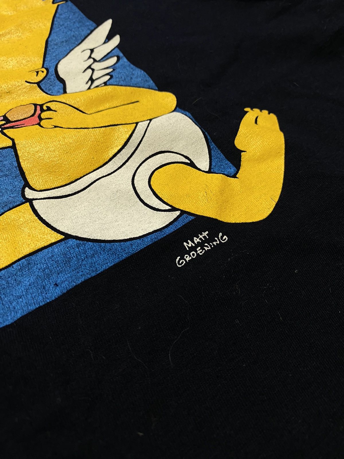 Fox Racing × The Simpsons × Vintage RARE! 1999 The Simpson Matt Groening “I Love You” t-shirt Size US M / EU 48-50 / 2 - 5 Thumbnail