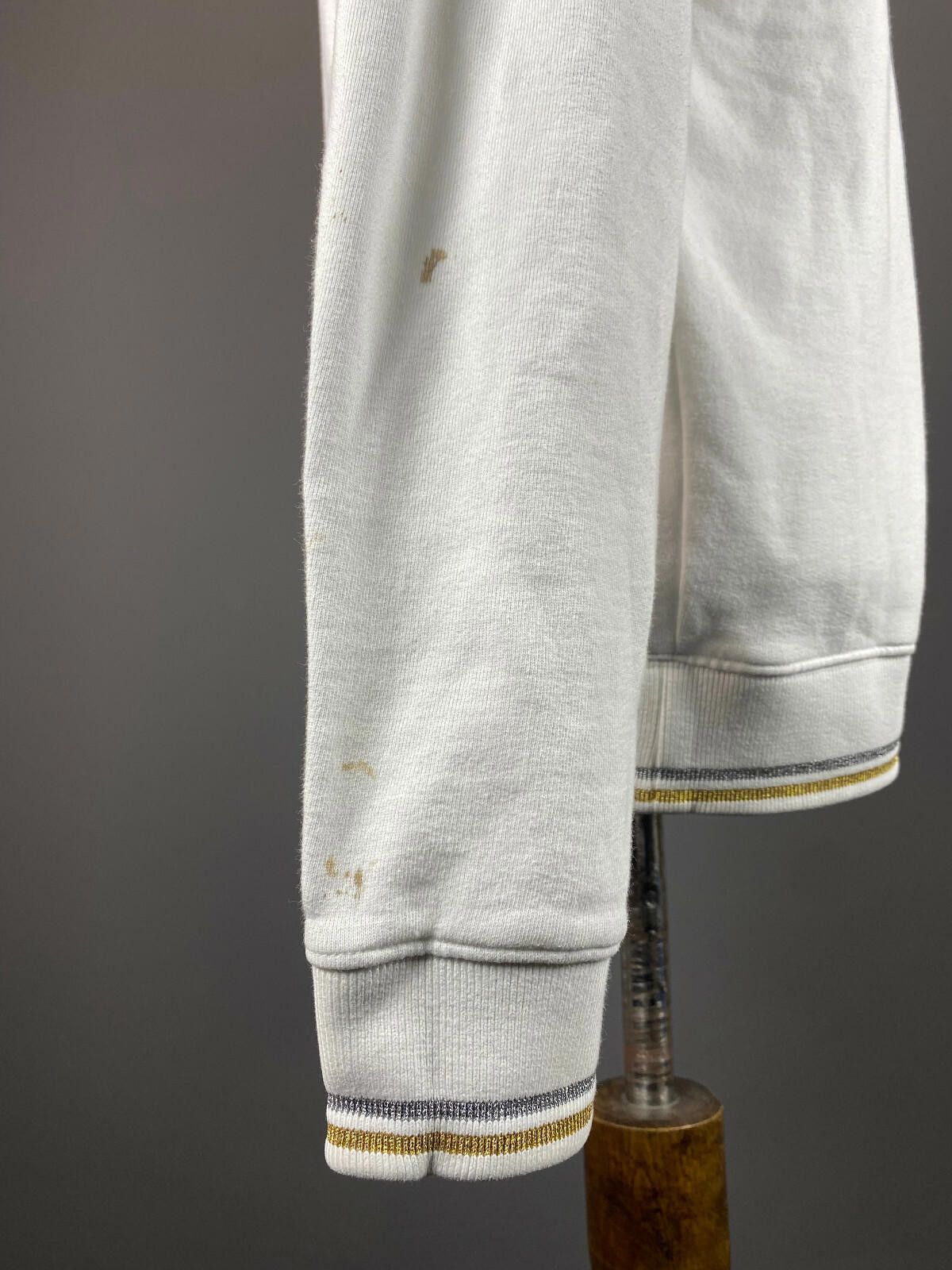 Kappa Men Kappa Big Logo White Cotton Sweatshirt Hoodie Sweater Size US M / EU 48-50 / 2 - 4 Thumbnail