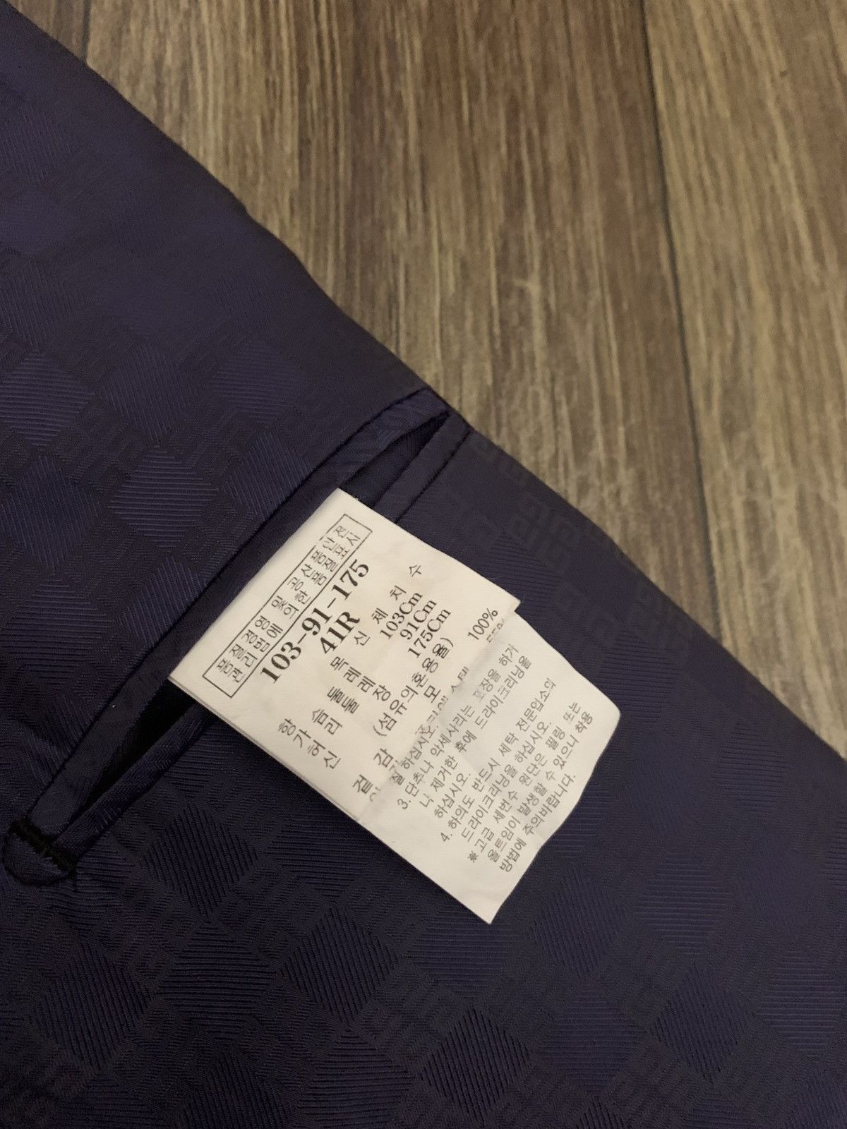 Chito × Givenchy Mens Blazer GIVENCHY Vintage Size 40L - 13 Thumbnail