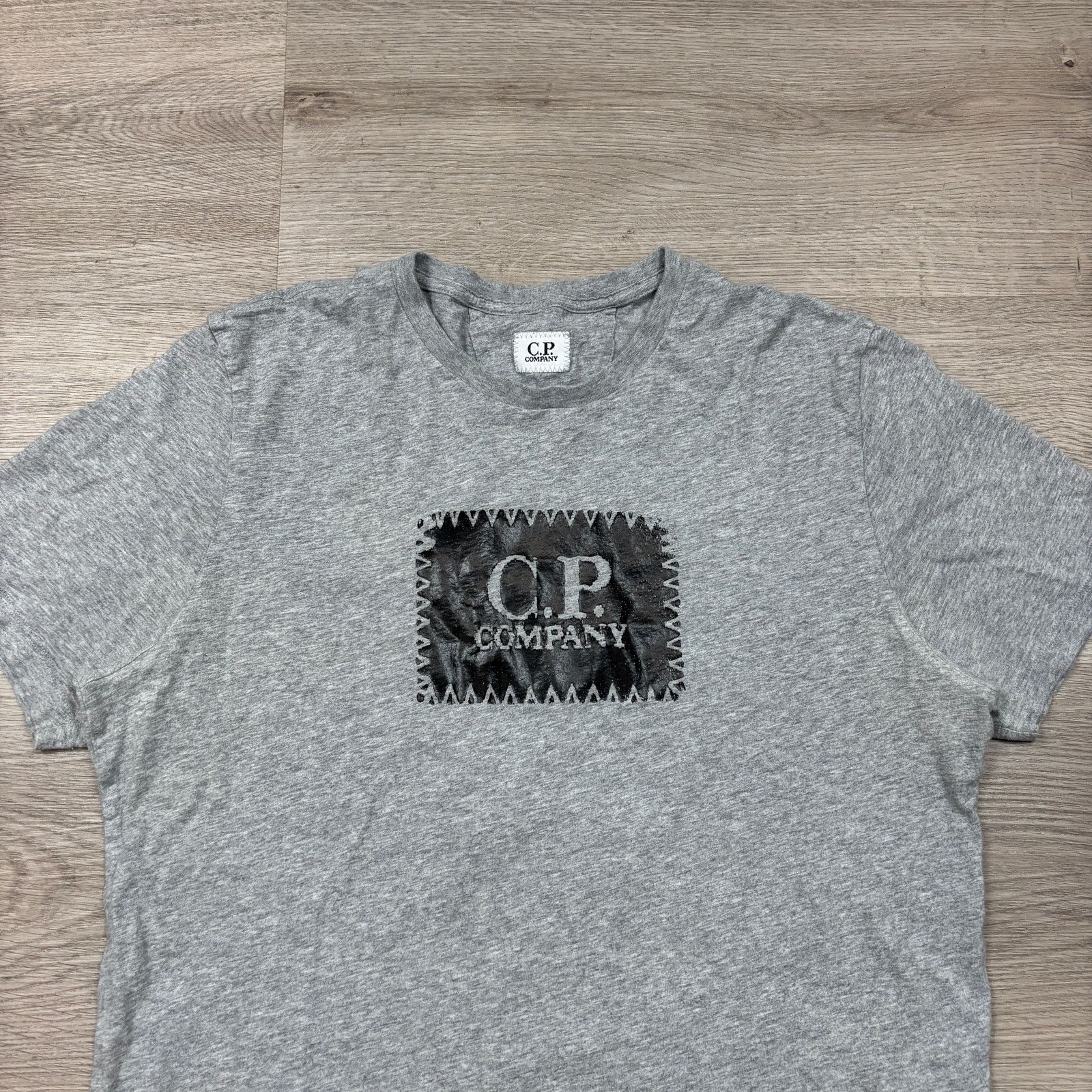 C.P. Company C.P. Company 30/1 Jersey Logo Label Short Sleeve Shirt Large Size US L / EU 52-54 / 3 - 2 Thumbnail