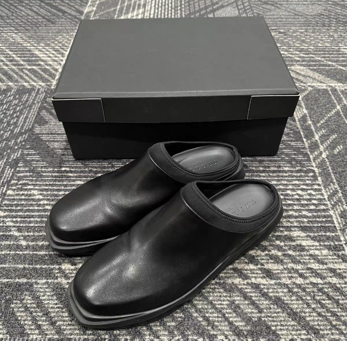 1017 ALYX 9SM 1017 ALYX 9SM Cap Toe Slide Sandals J42 Size US 8.5 / EU 41-42 - 1 Thumbnail