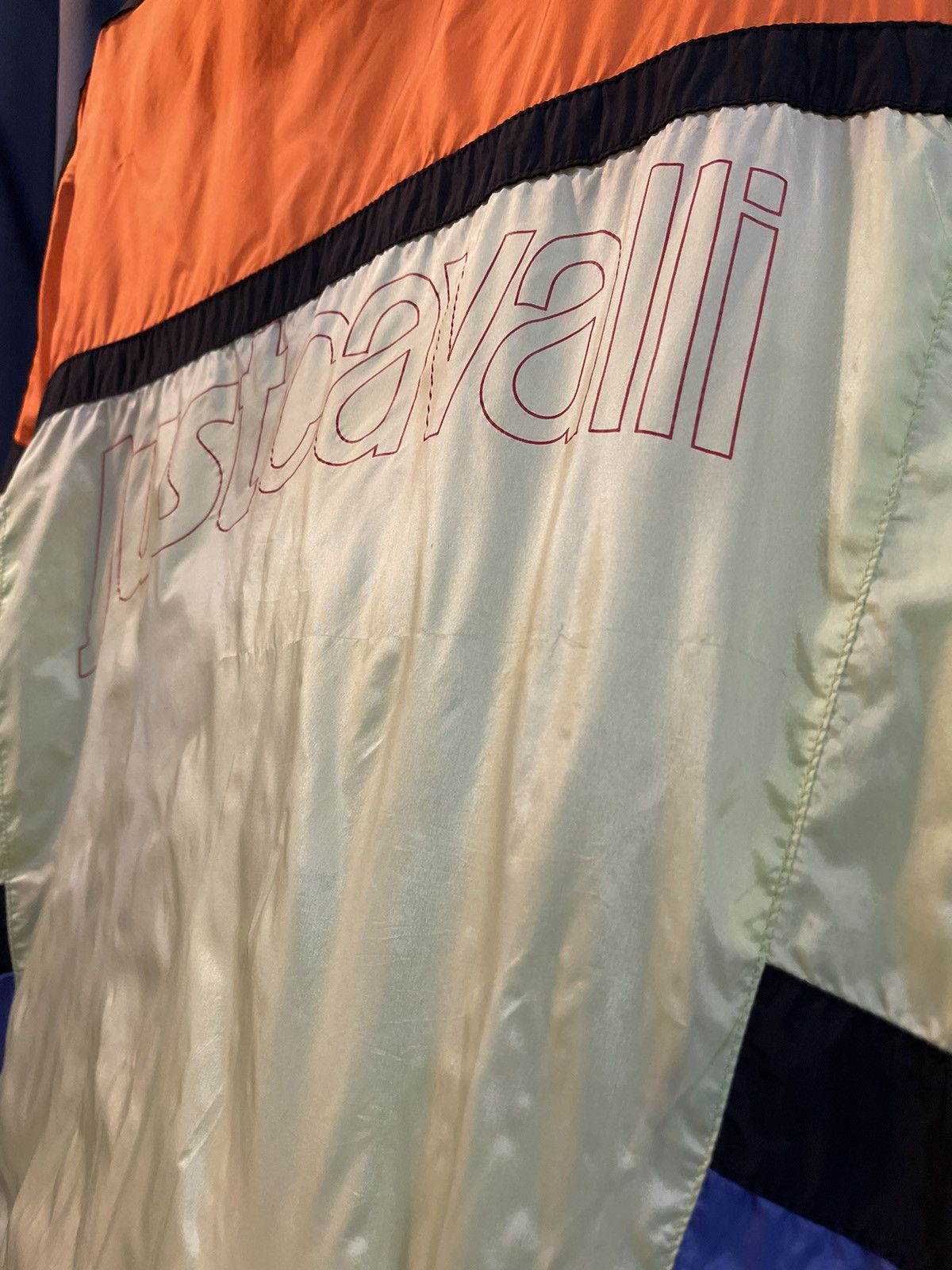 Just Cavalli Just Cavalli Colorblock Packable Hood Windbreaker Jacket Size US M / EU 48-50 / 2 - 11 Thumbnail