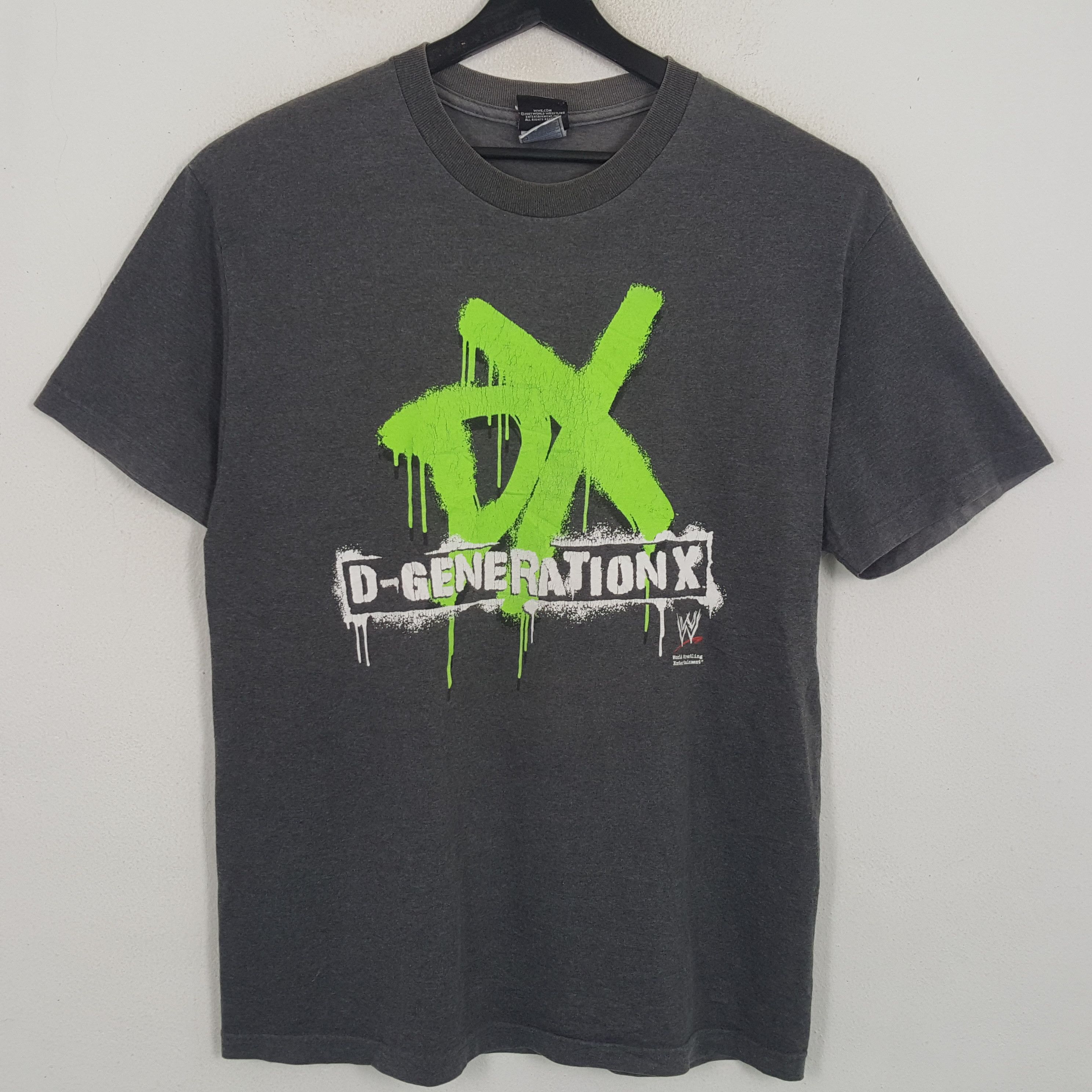 Vintage × WWE × WWF D-Generation WWE Center Logo Design Vintage Tshirt Size US M / EU 48-50 / 2 - 1 Thumbnail