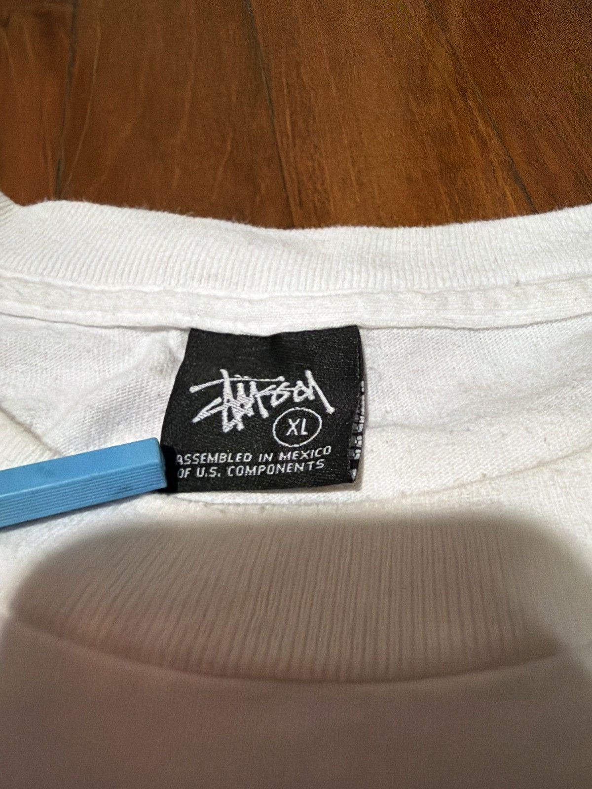 Stussy Vintage Stussy London "Positive Vibration" Rasta Logo Size US XL / EU 56 / 4 - 3 Thumbnail