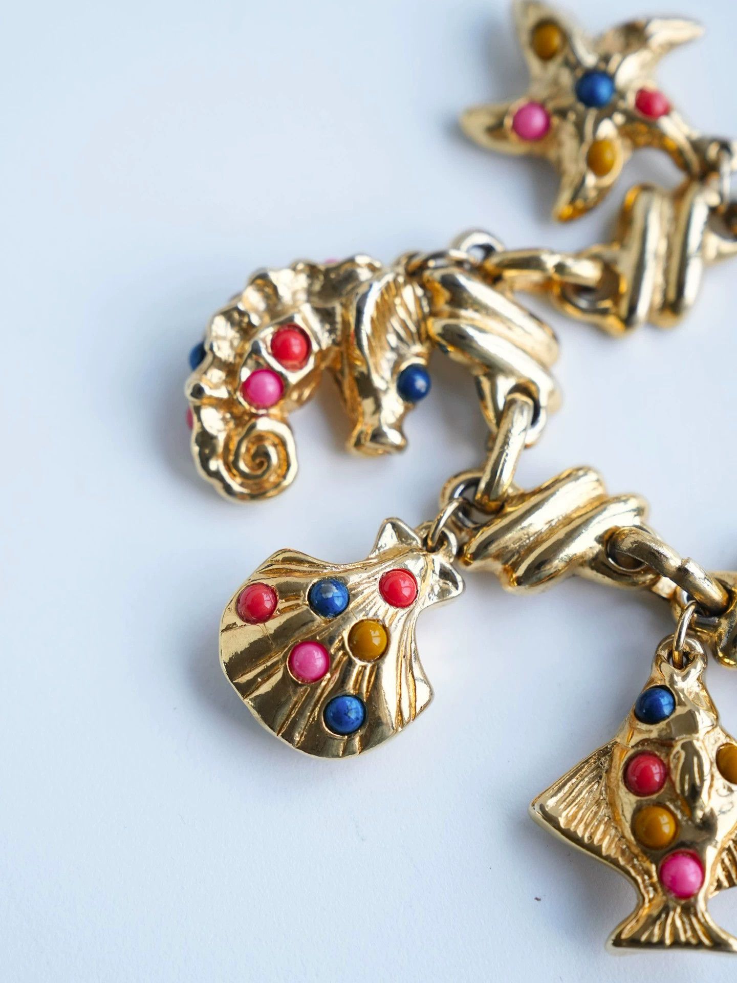 Escada Escada Ocean Theme Gold-Plated Marine Bracelet 21cm Size ONE SIZE - 3 Thumbnail