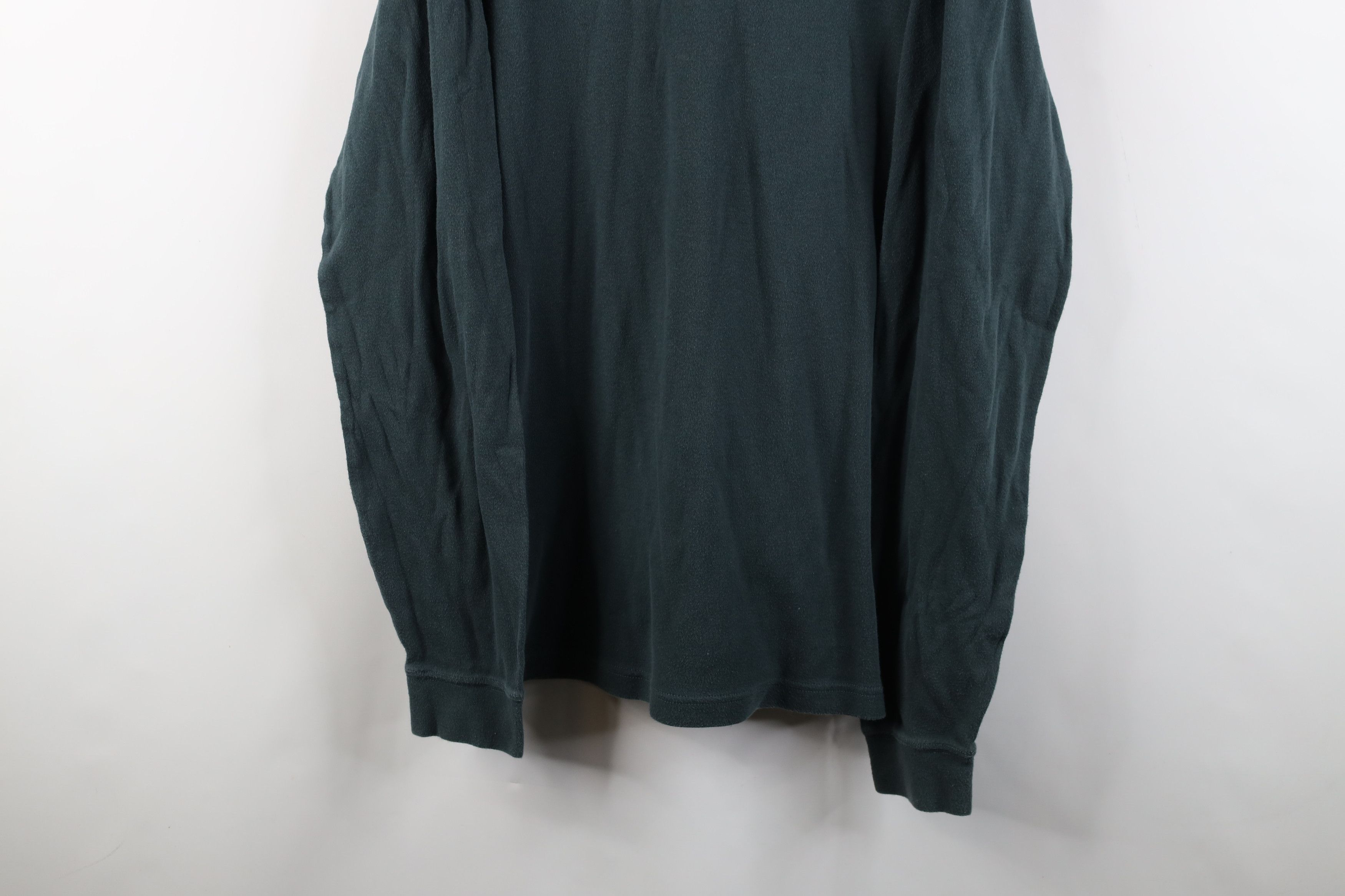 Cabelas × Vintage Vintage 90s Cabelas Long Sleeve Turtleneck T-Shirt Green Size US XL / EU 56 / 4 - 3 Thumbnail