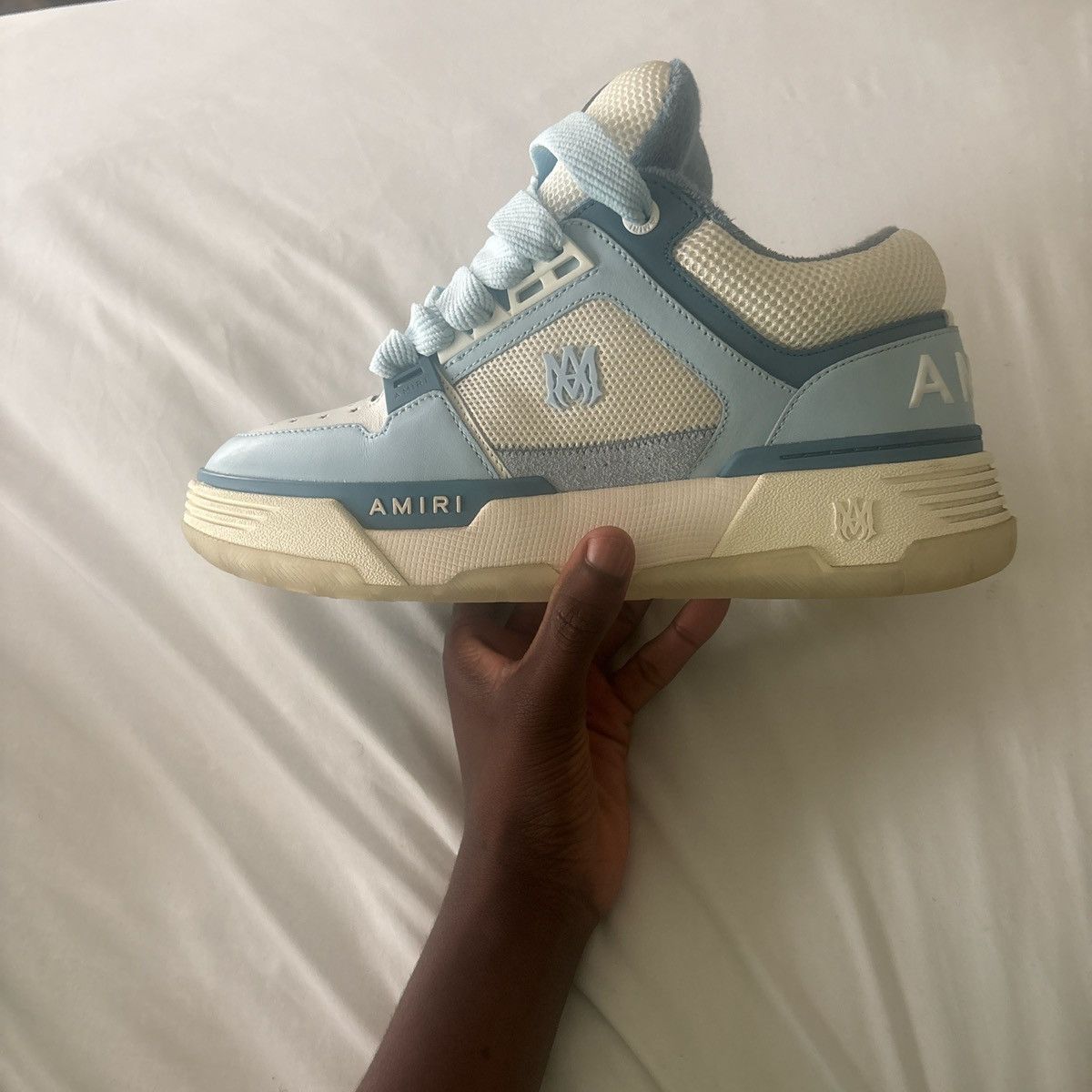 Amiri AMIRI MA-1 Alabaster Blue Size 10 US MEN Size US 10 / EU 43 - 1 Thumbnail