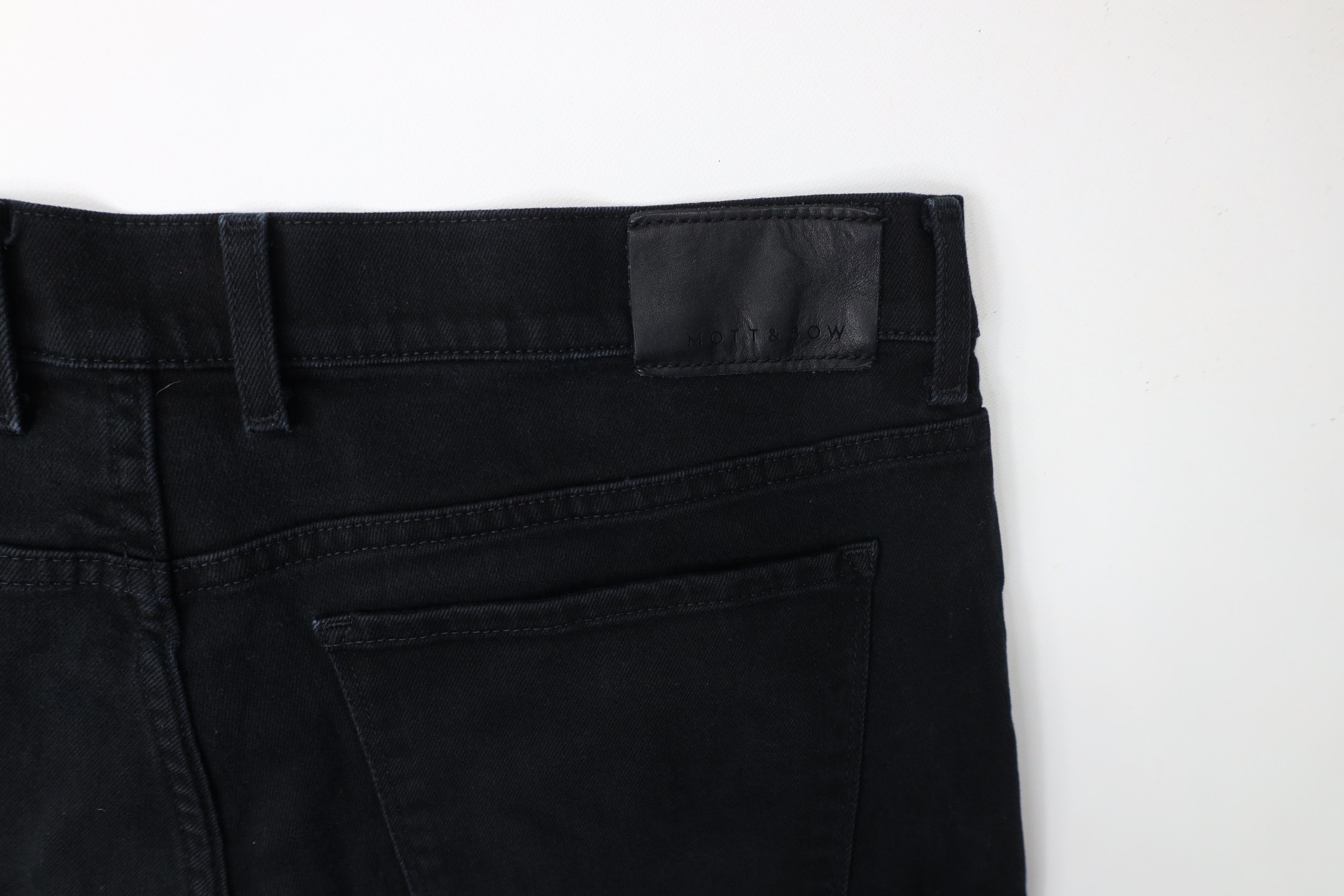 Mott & Bow Mott & Bow Faded Stretch Slim Fit Denim Jeans Pants Black Size US 38 / EU 54 - 13 Thumbnail