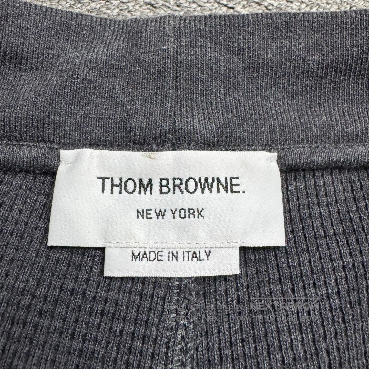 Thom Browne Thom Browne size1 Four-cylinder Waffle-style casual pants| Size US 28 / EU 44 - 3 Thumbnail