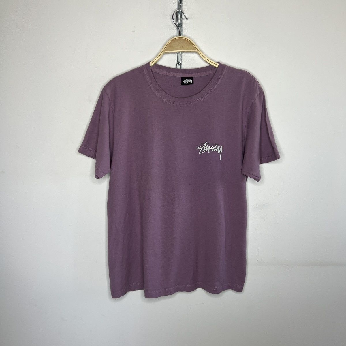 Stussy Vintage Stussy International Tshirt Tee Big Logo Purple Size US M / EU 48-50 / 2 - 2 Thumbnail