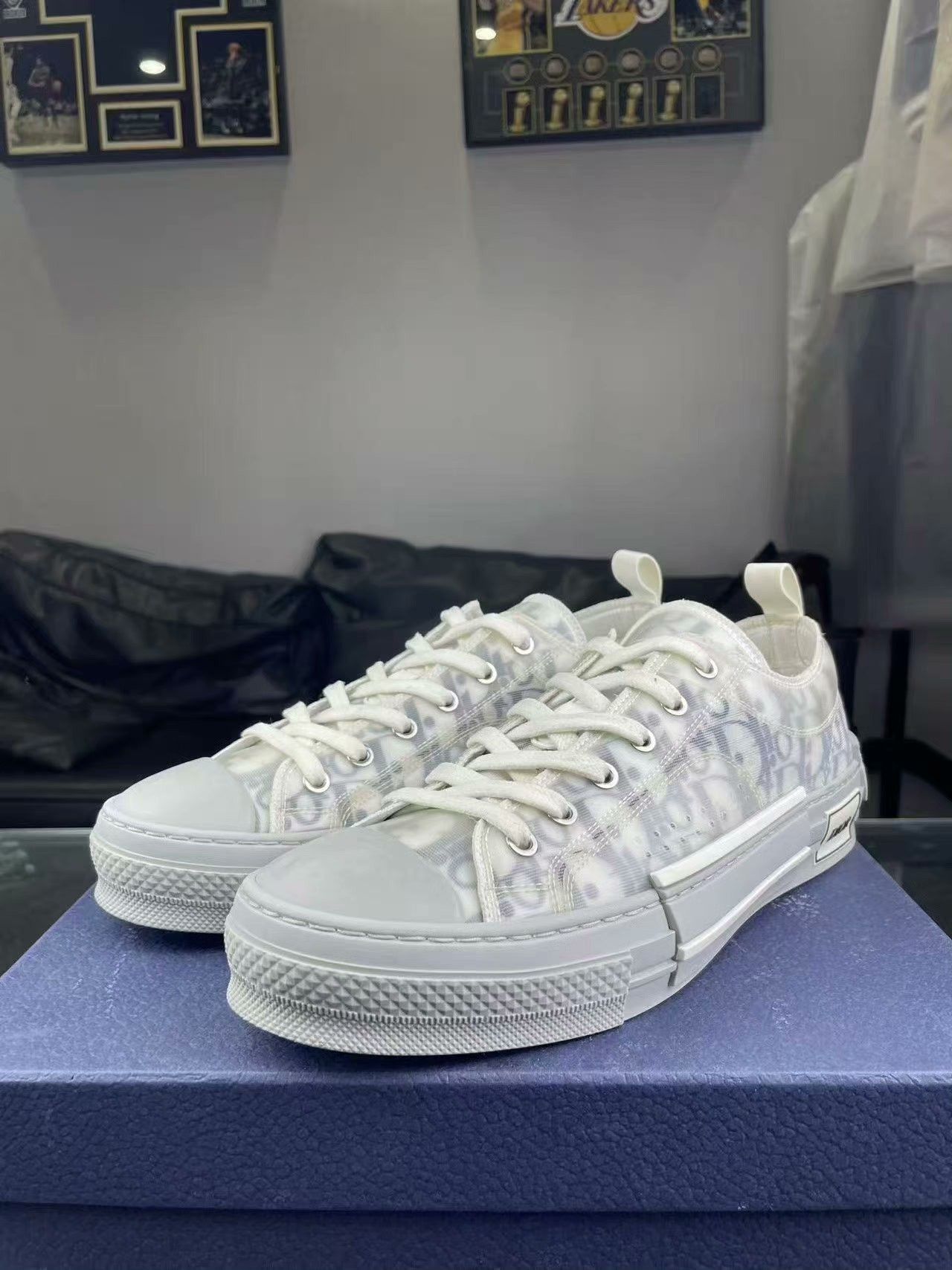 Dior Dior Limited Gray Lowtop Sneakers 23 Men Size US 10 / EU 43 - 1 Thumbnail