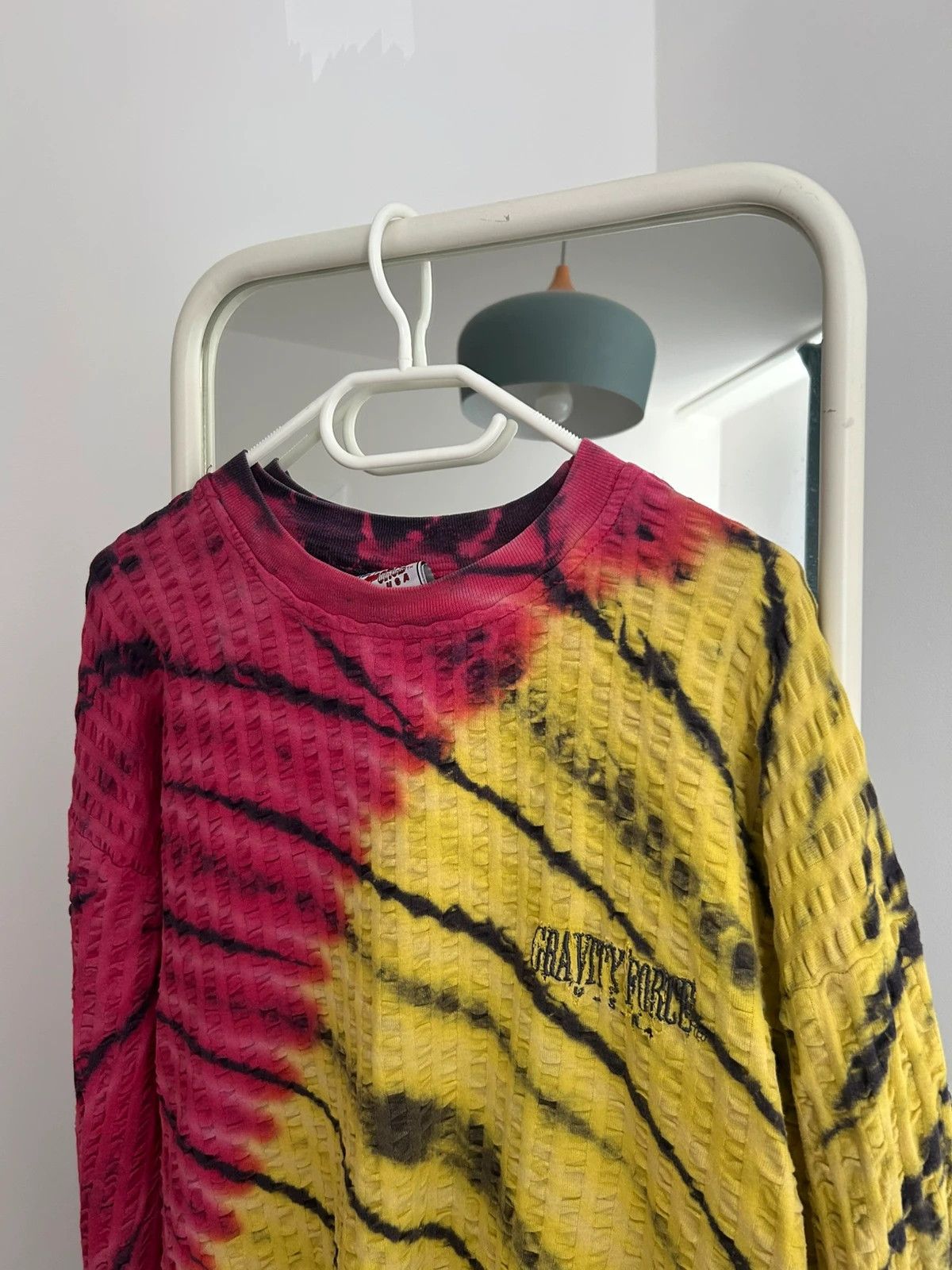 Vintage Gravity Force USA vintage Longsleeve tie-dye Size US M / EU 48-50 / 2 - 6 Thumbnail
