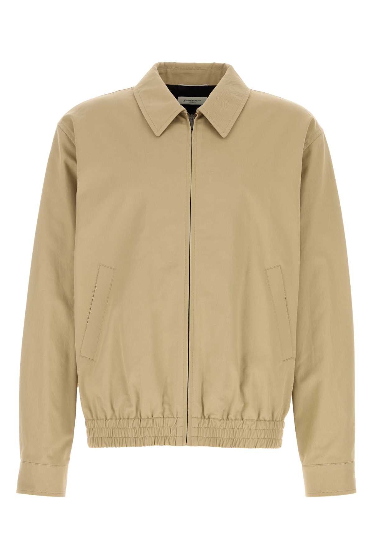 Beige Gabardine Jacket