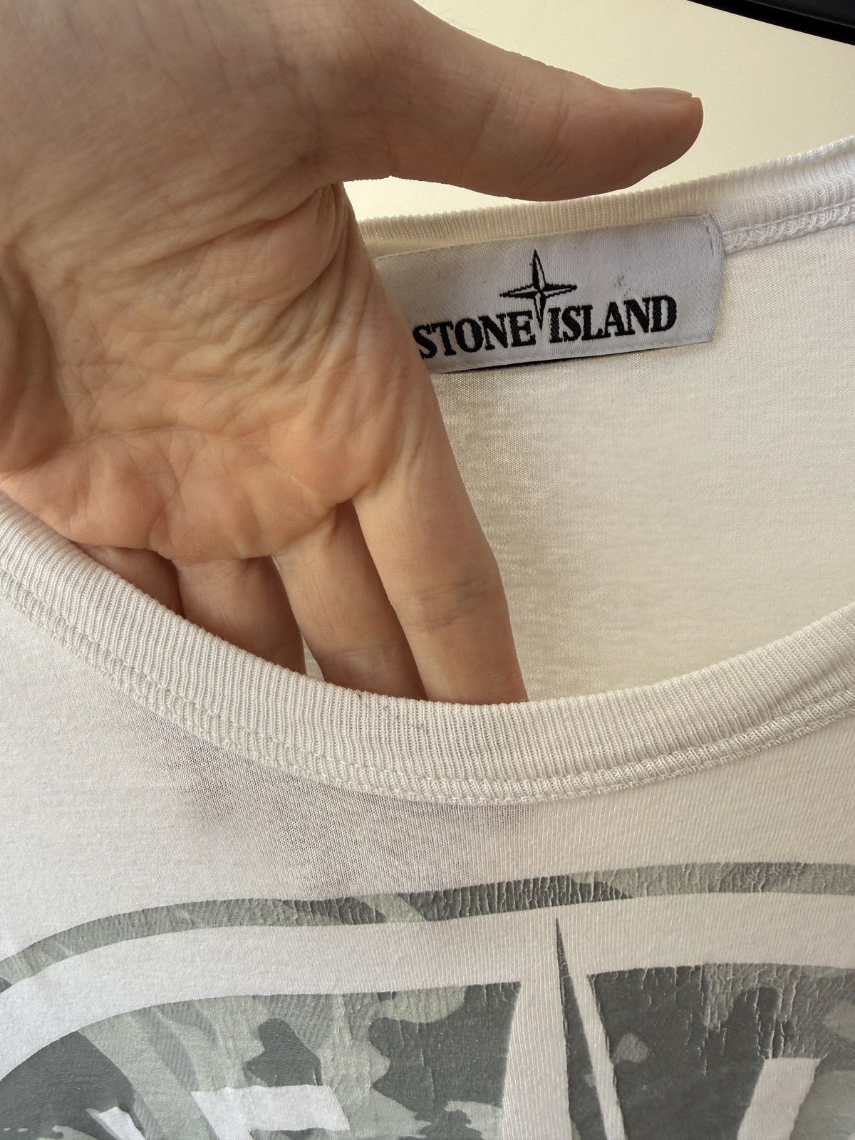 Stone Island Vintage STONE ISLAND 20SS BIG LOOM CAMO TEE Size US L / EU 52-54 / 3 - 4 Thumbnail