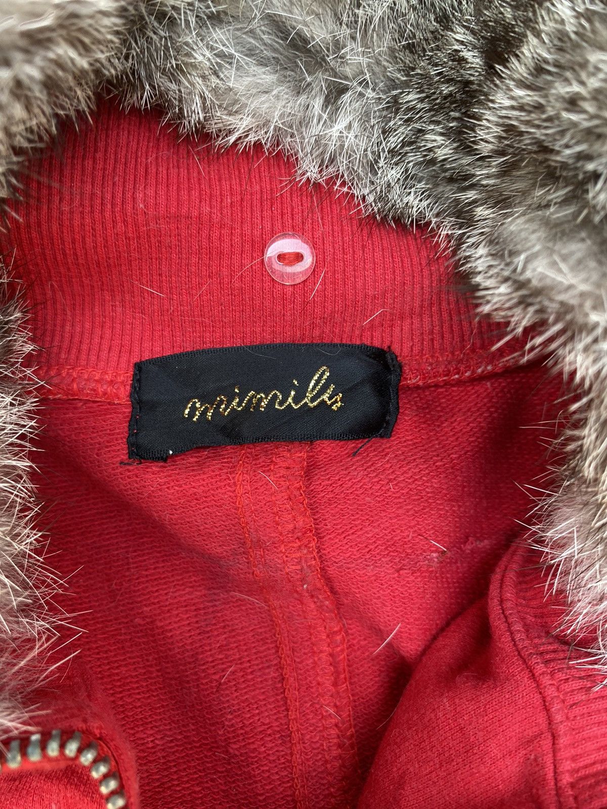 If Six Was Nine × Japanese Brand × Le Grande Bleu (L.G.B.) Japanese Mimily Fur Zip Swetshirt ifsixwasnine lgb style Size US XS / EU 42 / 0 - 4 Thumbnail