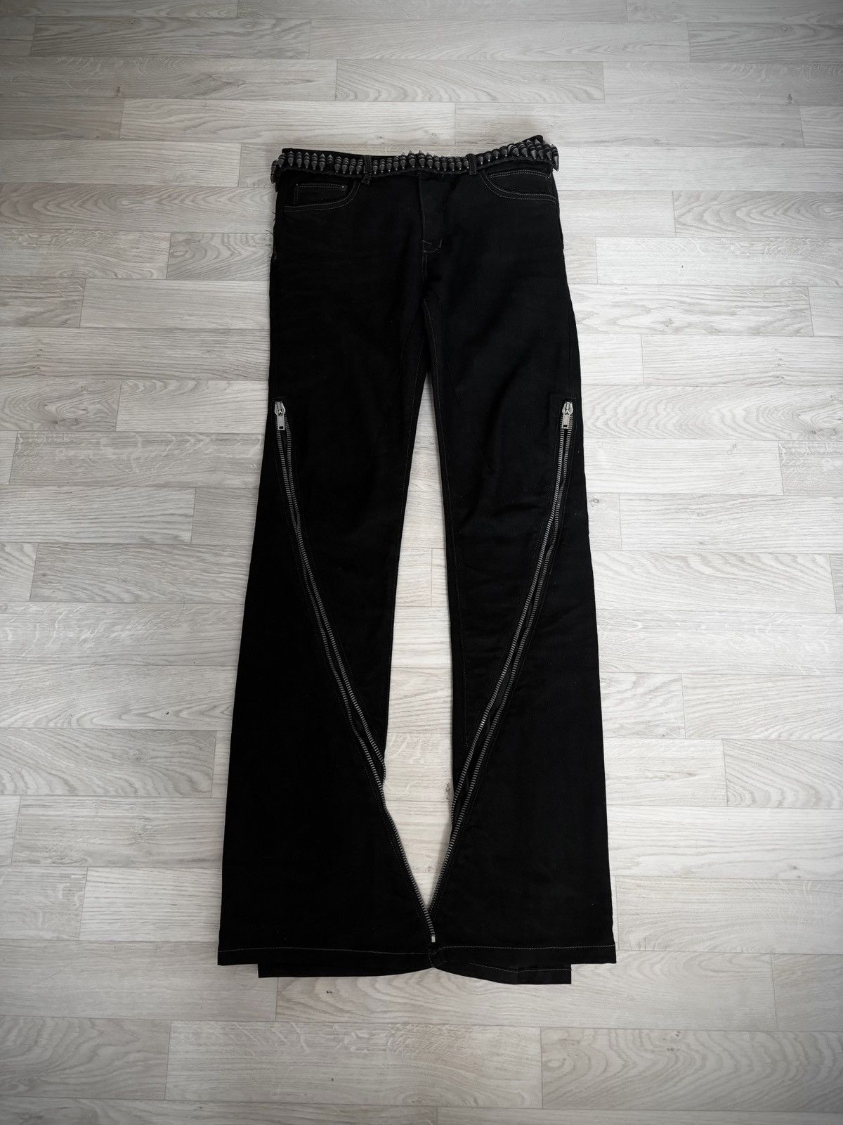 Rick Owens × Rick Owens Drkshdw Archival Rick Owens Spiral Zip 