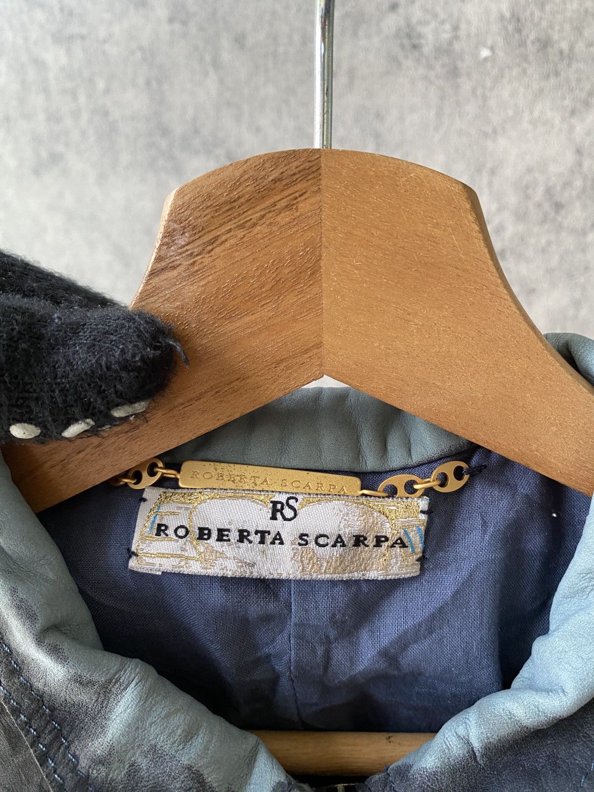 Japanese Brand Roberta Scarpa Pelle Leather Jacket Size S / US 4 / IT 40 - 9 Thumbnail