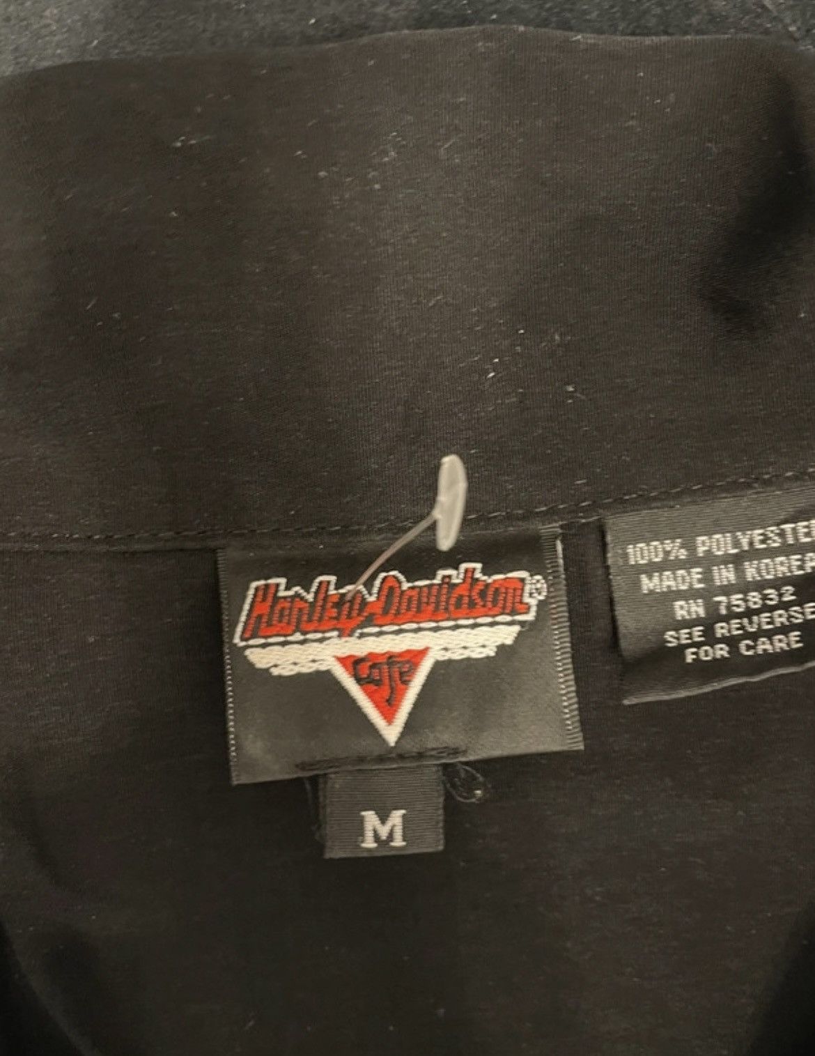 Harley Davidson Harley Davidson Cafe Las Vegas Men's Bowling Shirt Size US M / EU 48-50 / 2 - 9 Thumbnail